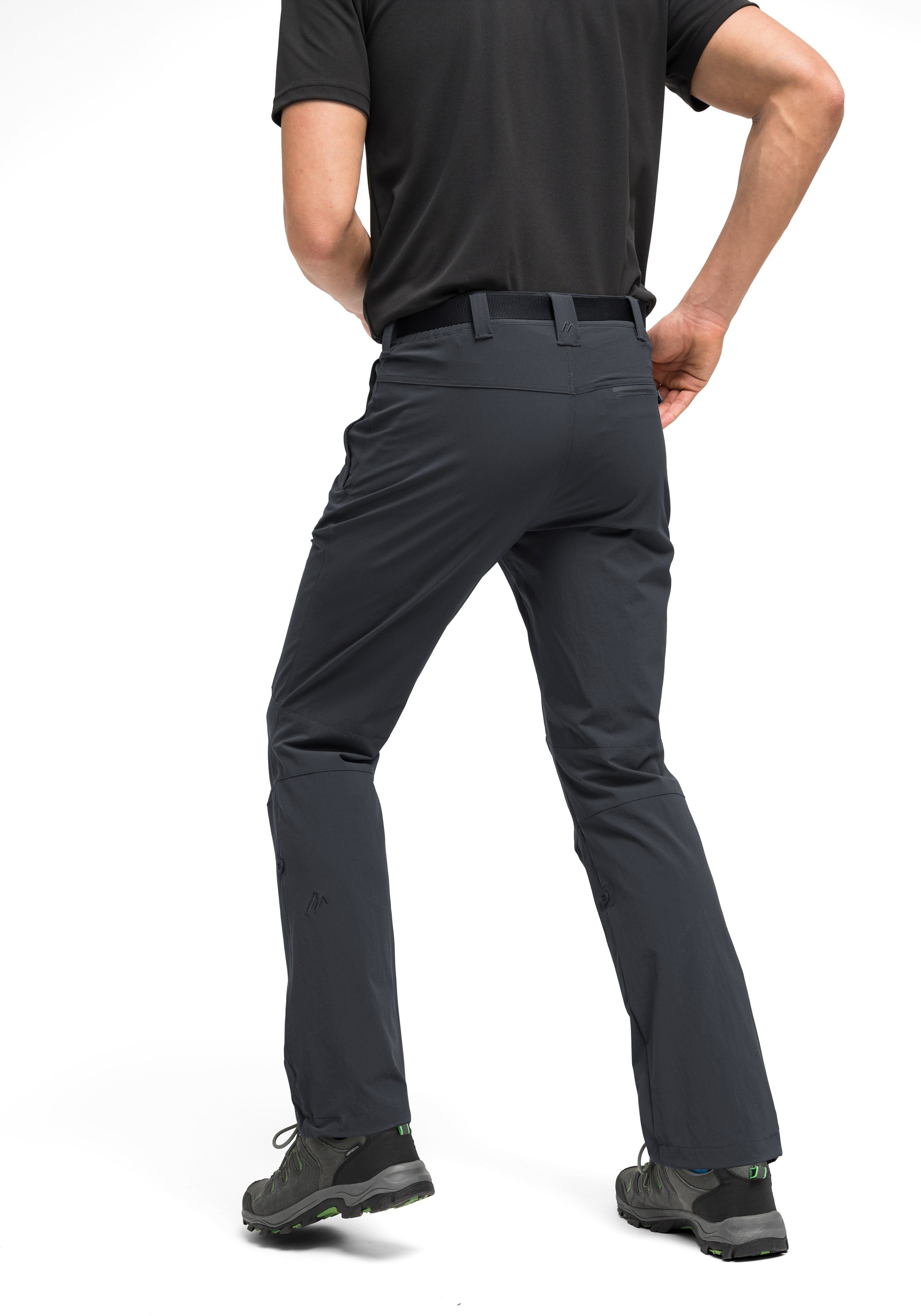 Maier Sports Functionele broek Nil Herenwandelbroek, ventilerende outdoorbroek met oprolfunctie