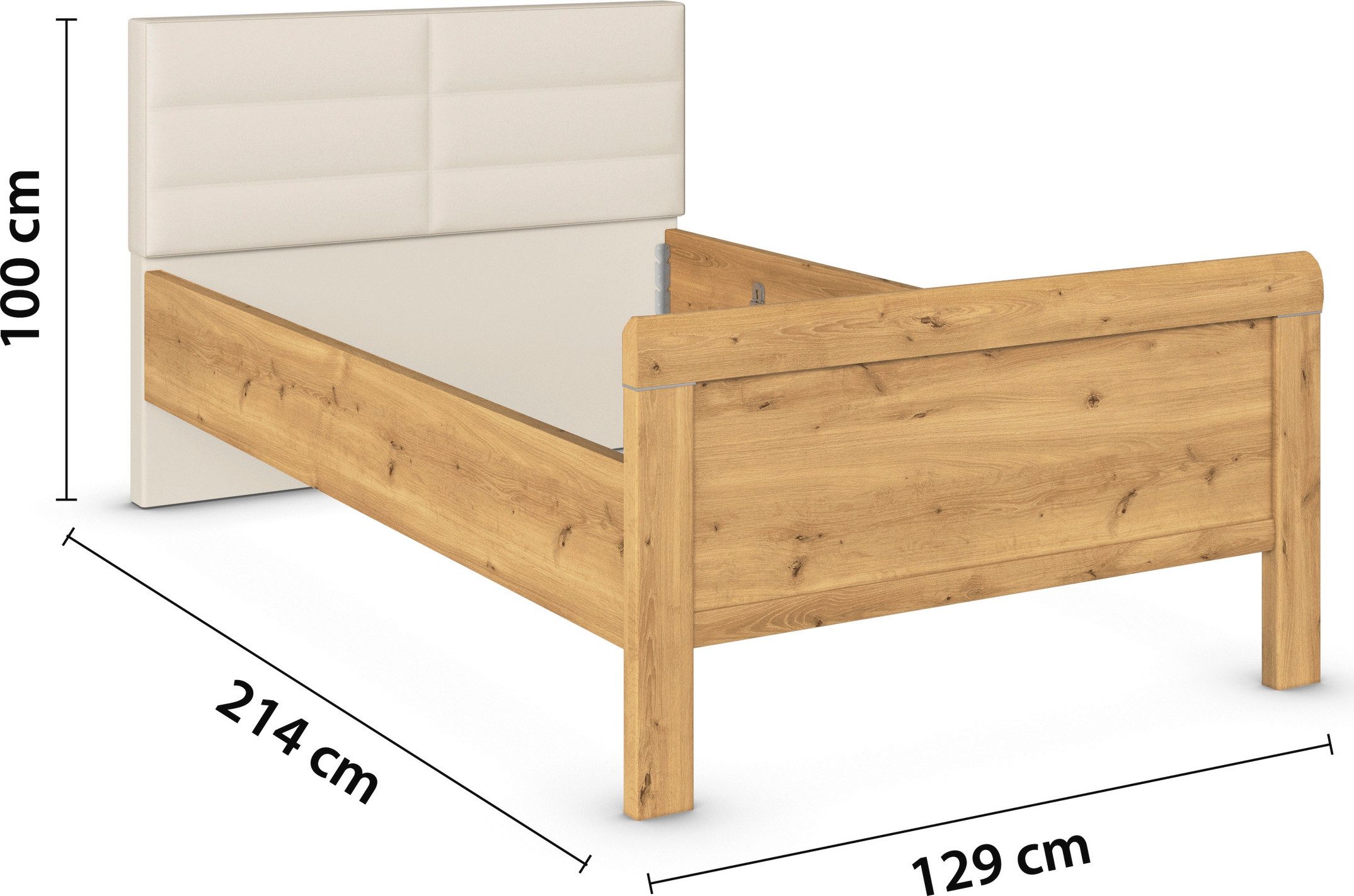 rauch Slaapkamerserie Compleet slaapkamer EVELYN Kast en bed in 2 breedtes, nachtkastje met 2 lades MADE IN GERMANY (set, 3-delig)