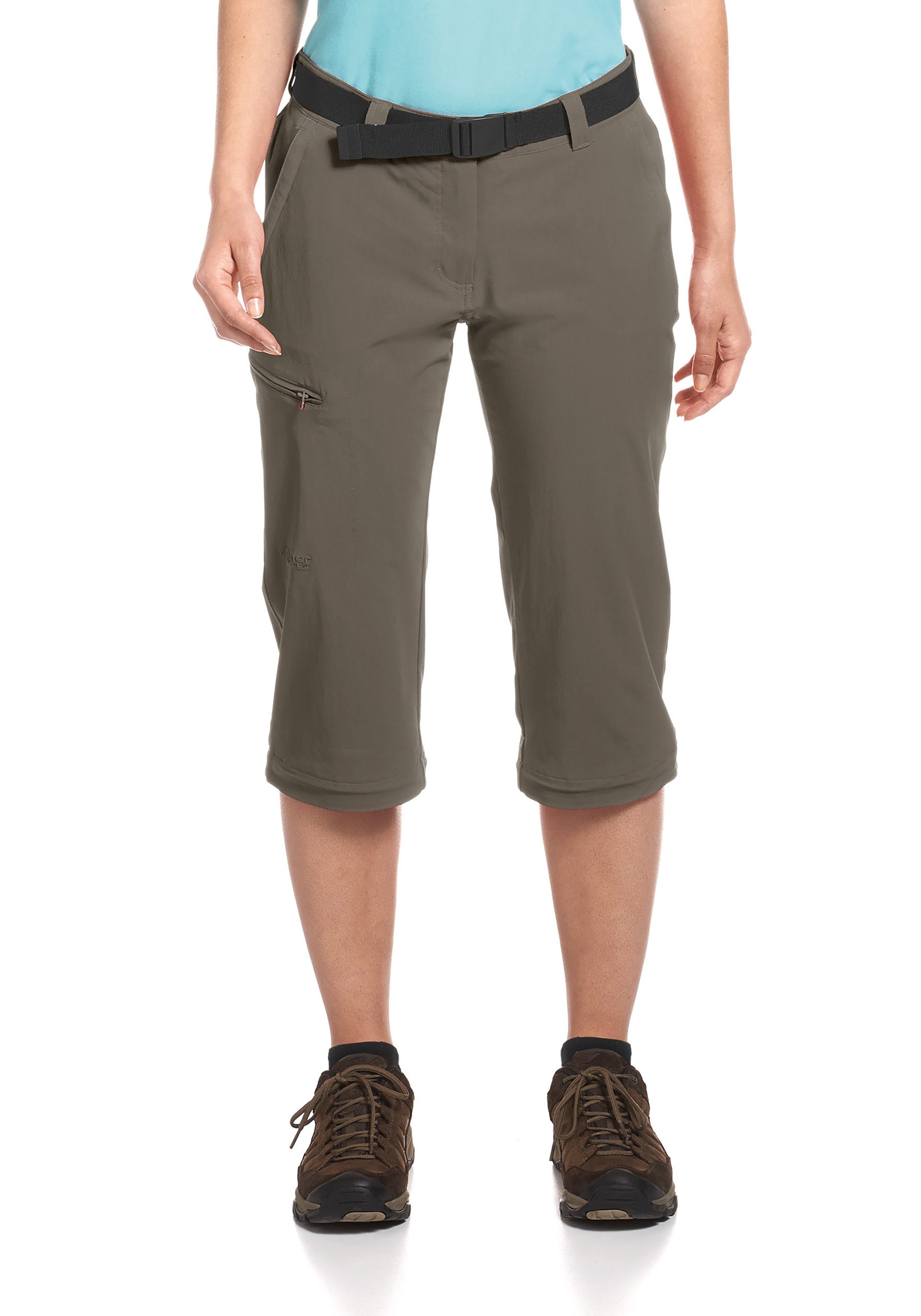 Maier Sports Functionele broek Arolla Dames wandelbroek, afritsbare outdoorbroek, 3 zakken, regular fit