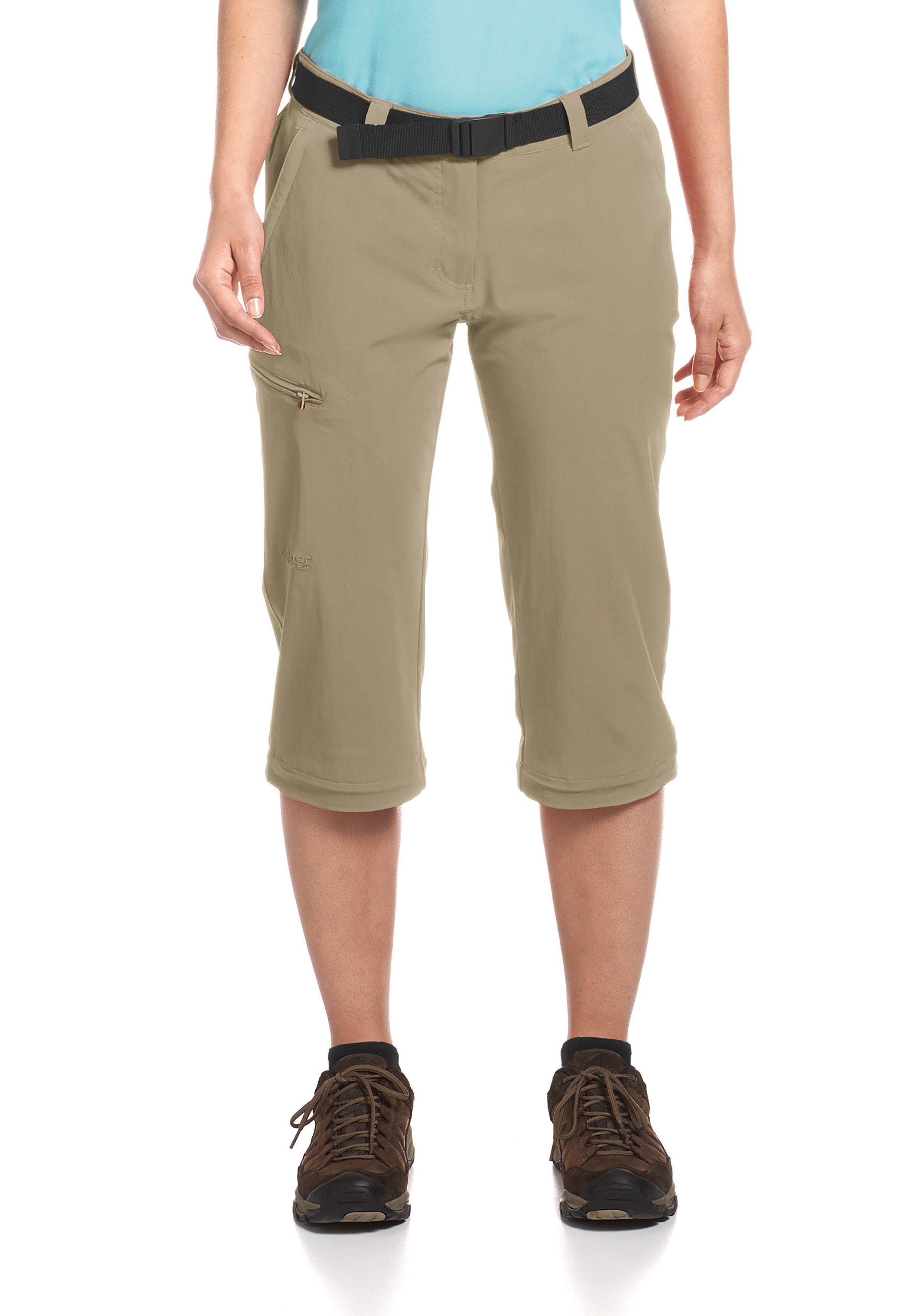 Maier Sports Functionele broek Arolla Dames wandelbroek, afritsbare outdoorbroek, 3 zakken, regular fit