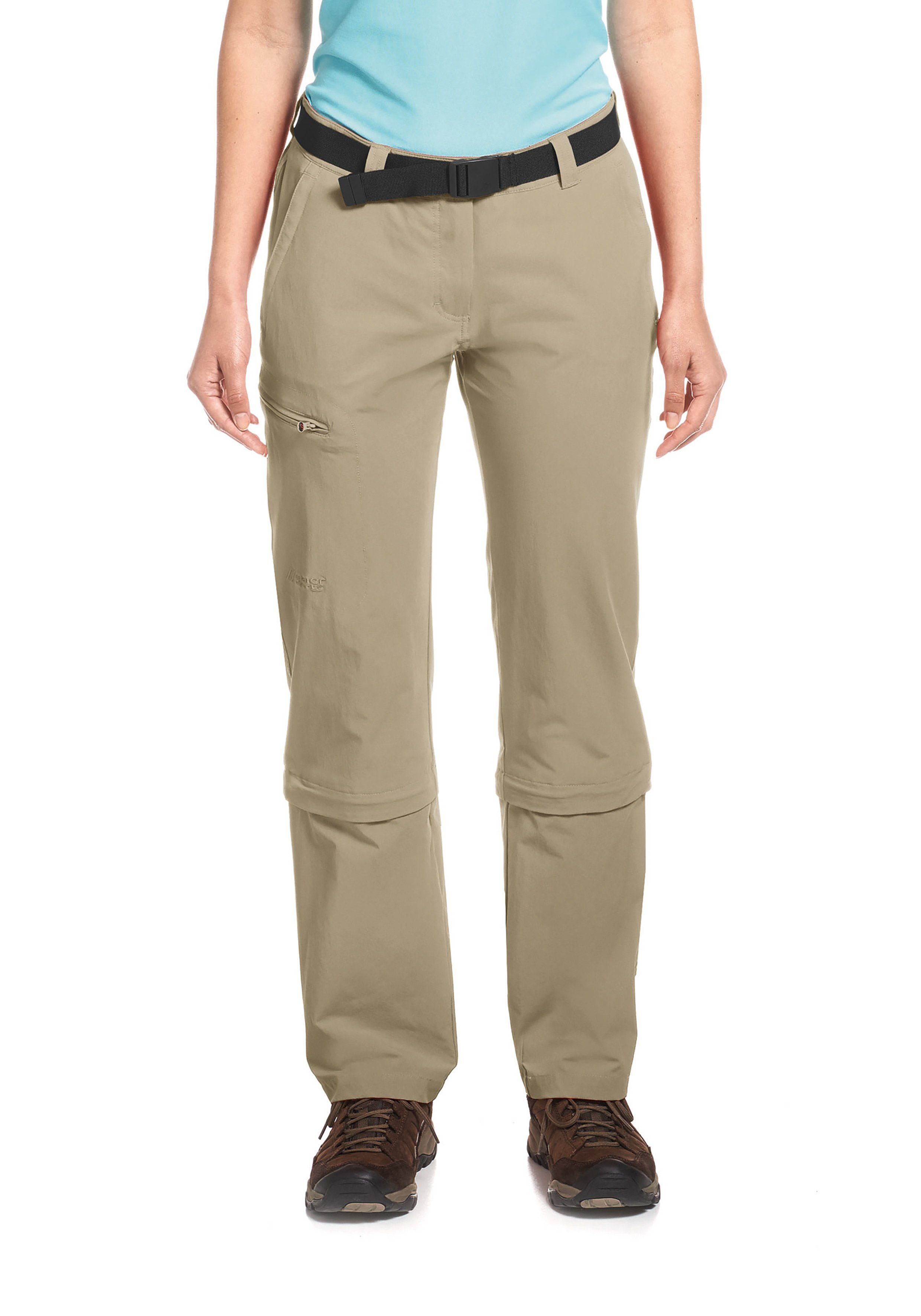 Maier Sports Functionele broek Arolla Dames wandelbroek, afritsbare outdoorbroek, 3 zakken, regular fit