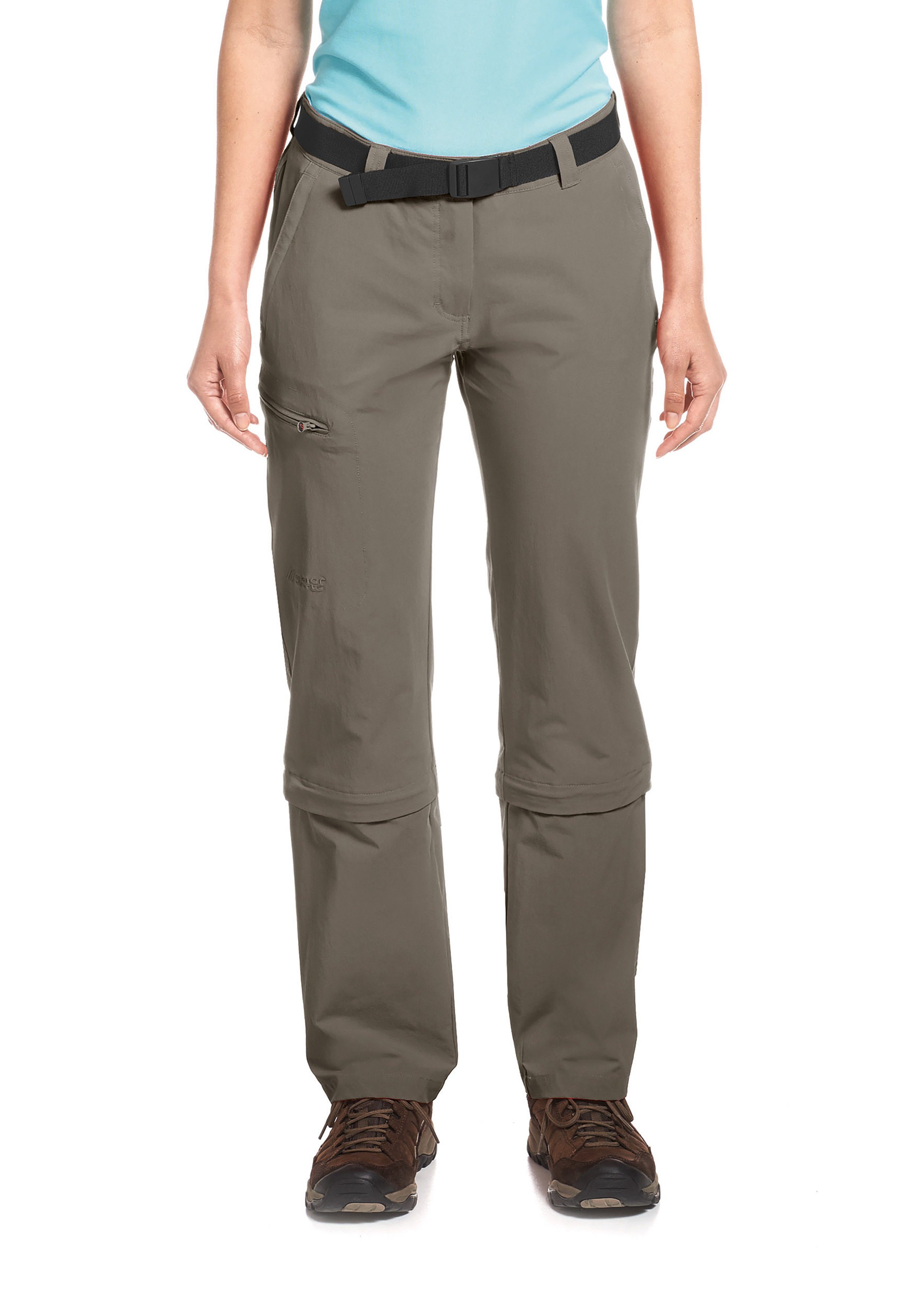 Maier Sports Functionele broek Arolla Dames wandelbroek, afritsbare outdoorbroek, 3 zakken, regular fit