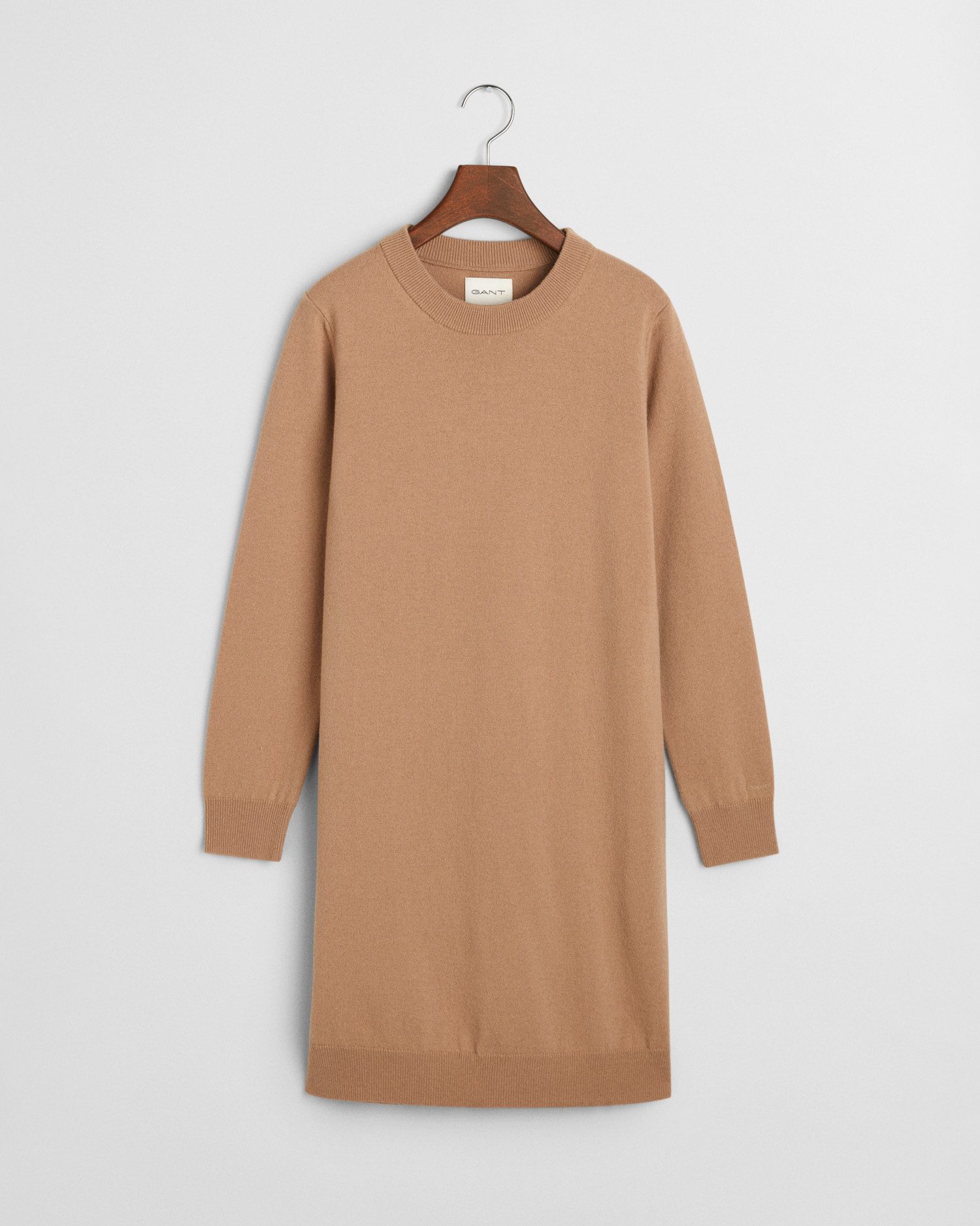 Gant Gebreide jurk SUPERFINE LAMBSWOOL DRESS