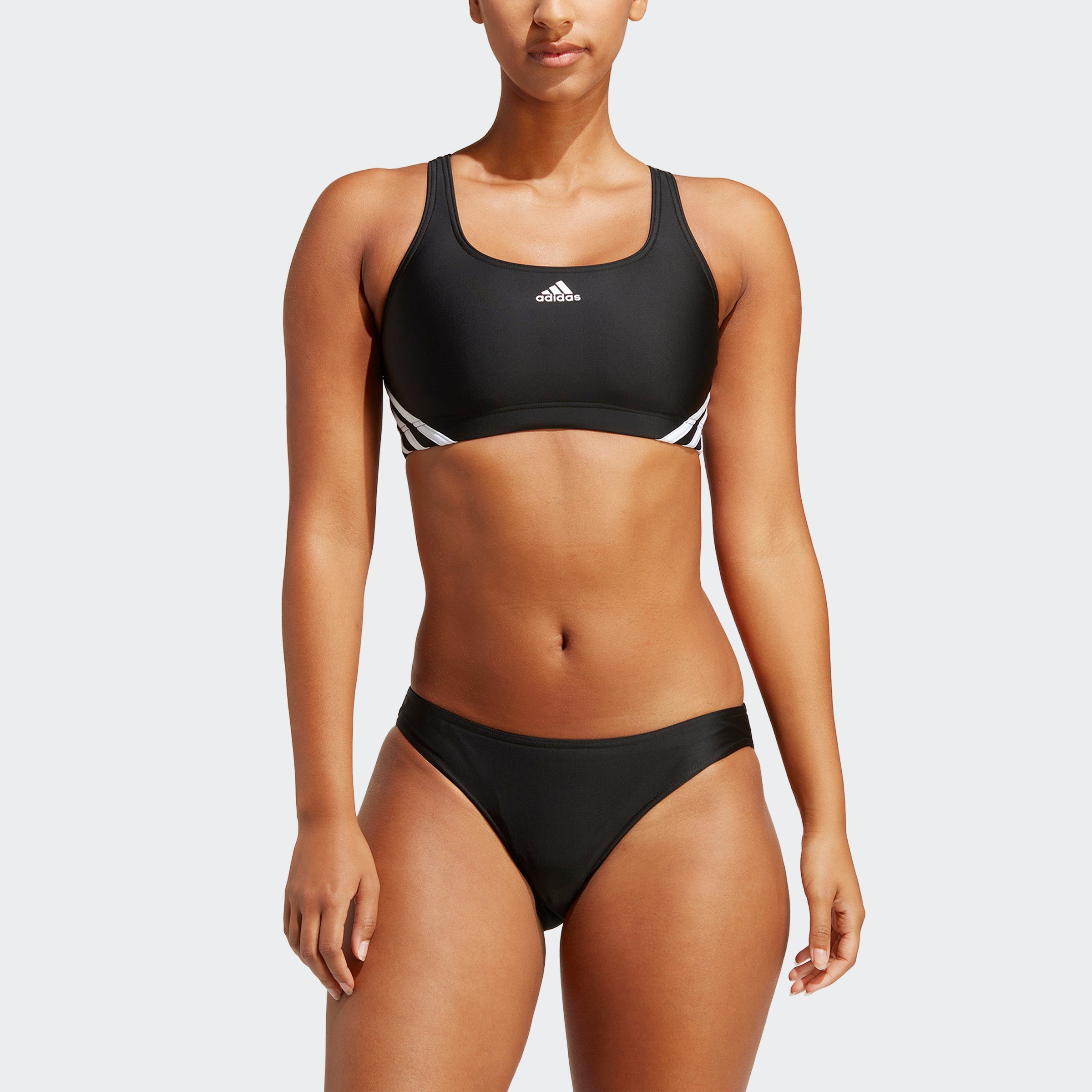 adidas Performance Bustierbikini 3-strepen bikini