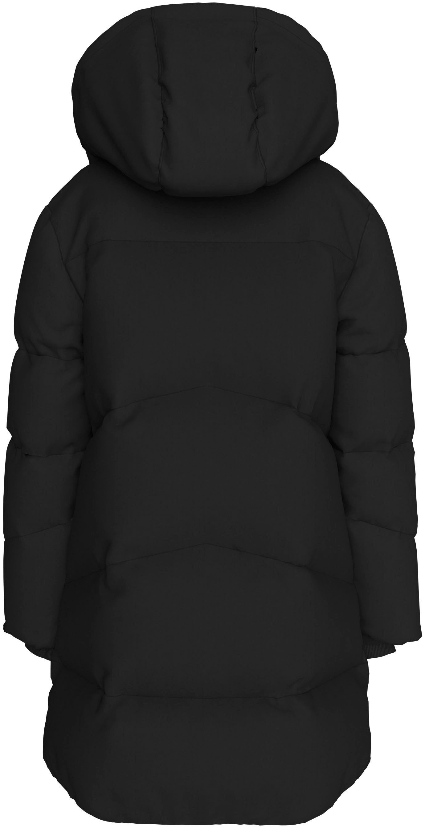 Calvin Klein Gewatteerde jas CK LONG PUFFER COAT voor kinderen tot 16 jaar en calvin klein merklabel