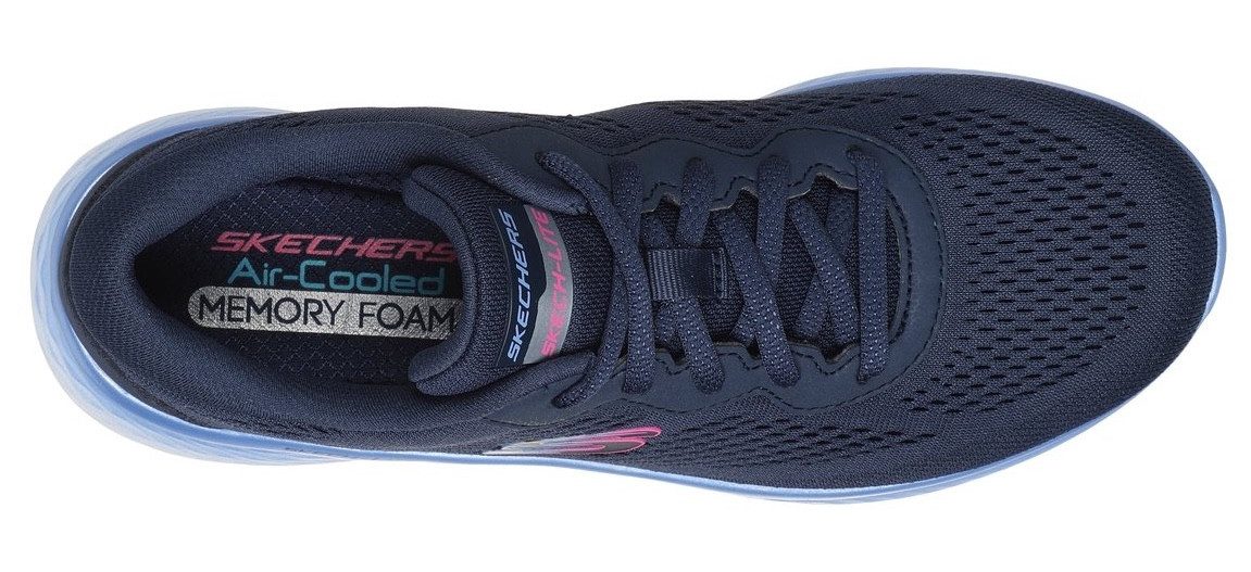 Skechers Sneakers SKECH-LITE PRO-STUNNING STEPS vrijetijdsschoen, lage schoen, veterschoen met air-cooled memory foam