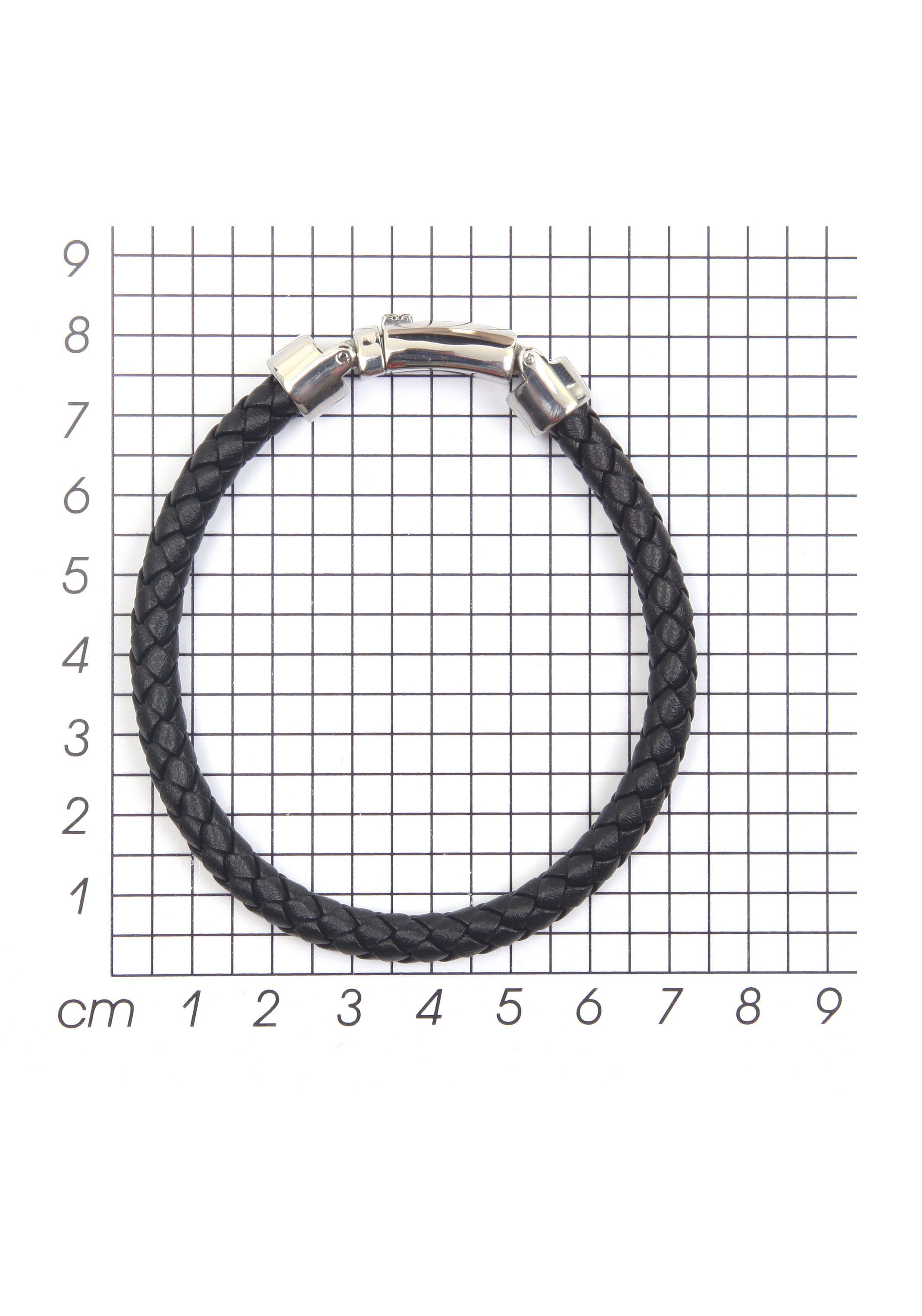 Firetti Leren armband In sportief design, gevlochten