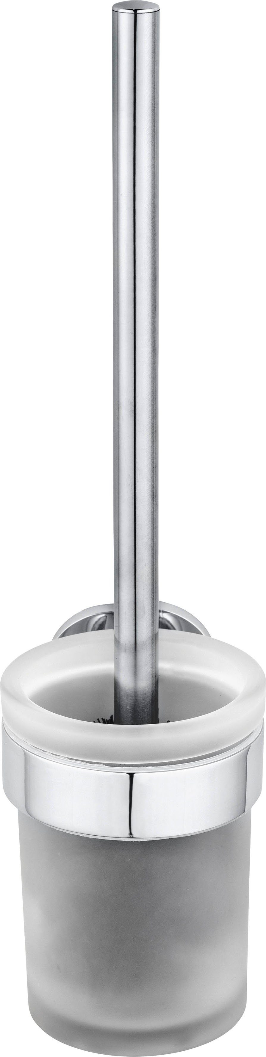 WENKO Toiletset UV-Loc Maribor bevestigen zonder boren, borstelkop verwisselbaar wc-accessoires wit