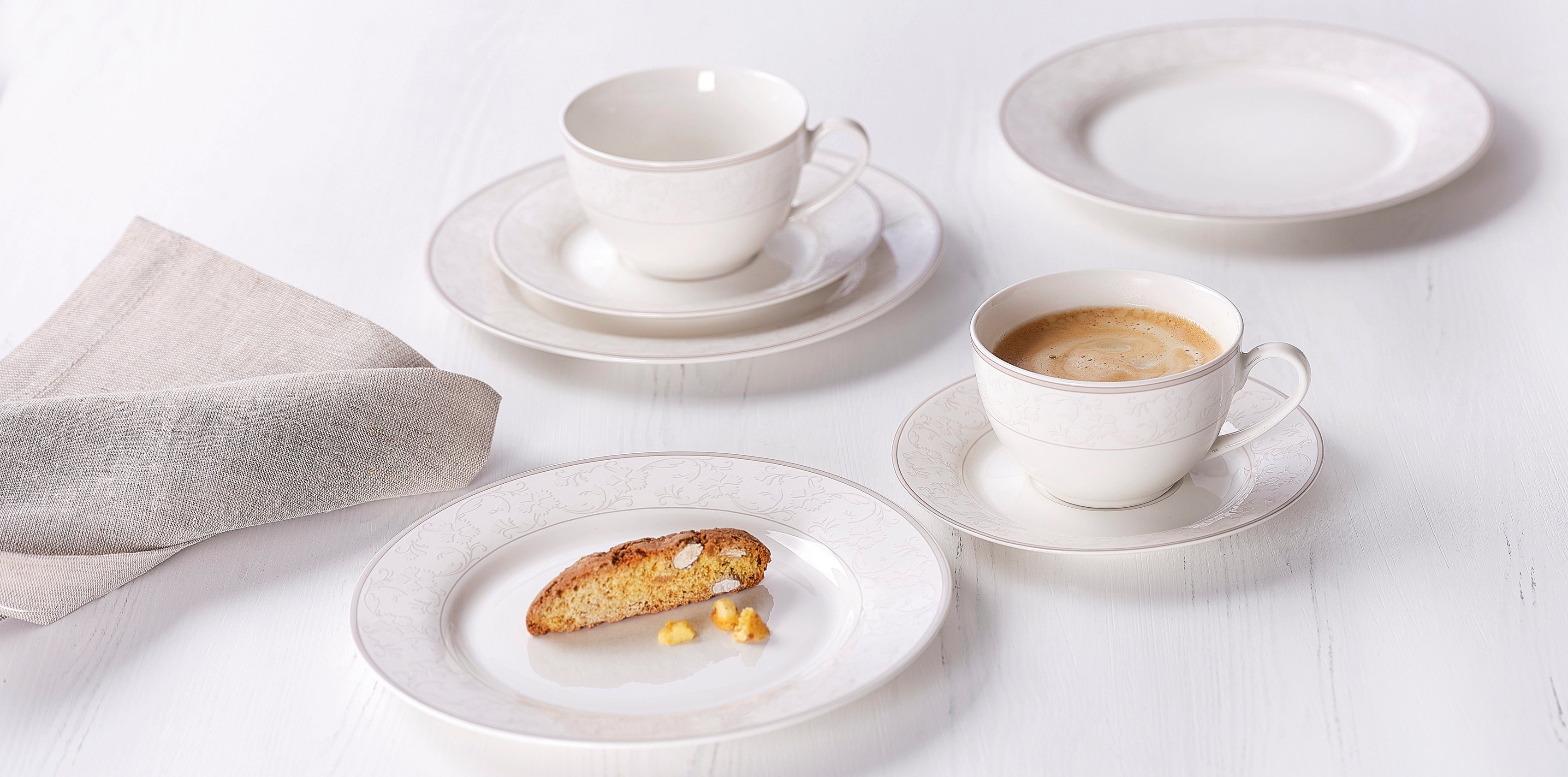 Ritzenhoff & Breker Koffieservies Serviesset, servies ISABELLA opvallend design, 18 delen, voor 6 personen (set, 18-delig)