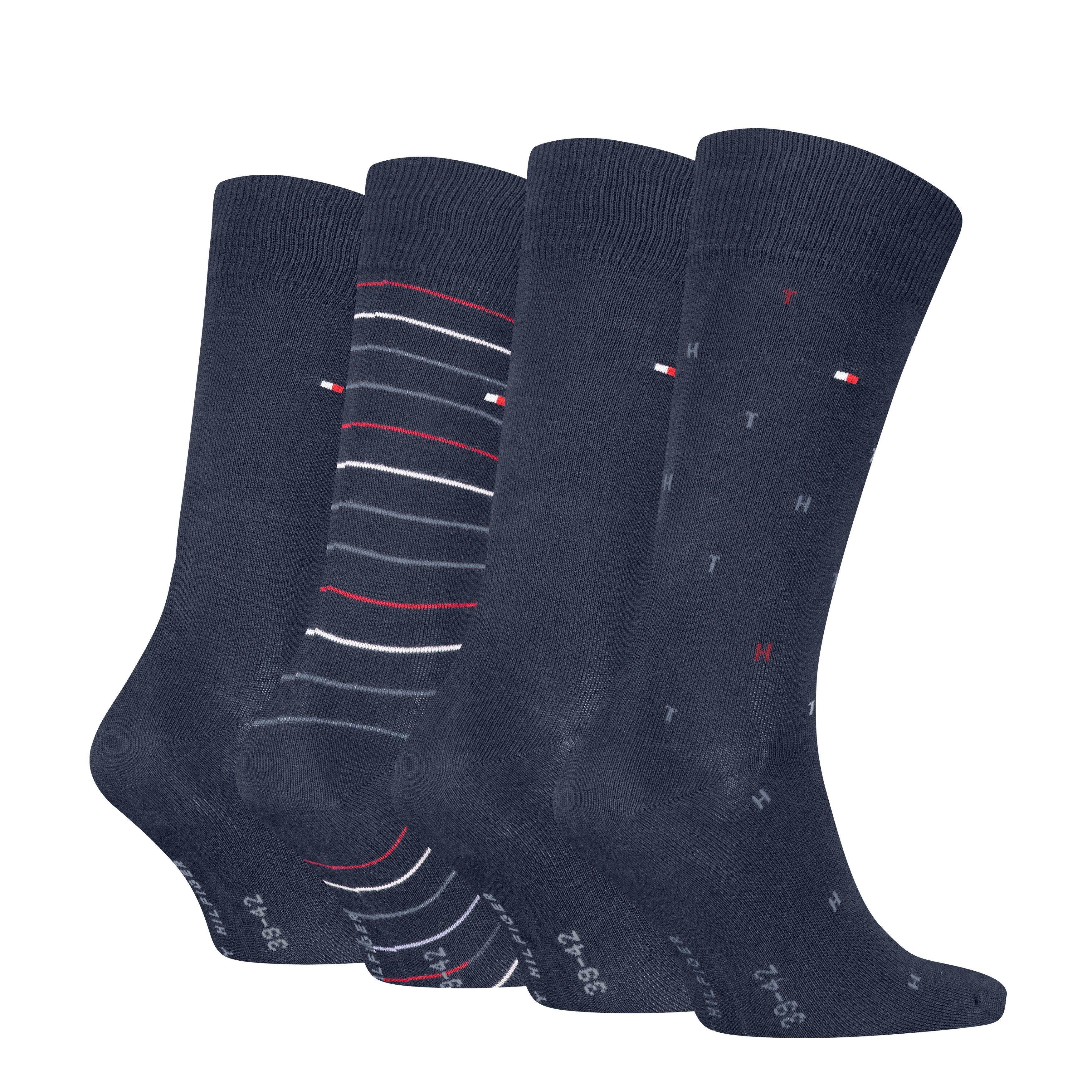 Tommy Hilfiger Sokken TH MEN SOCK 4P TIN GIFTBOX (Set van 4)