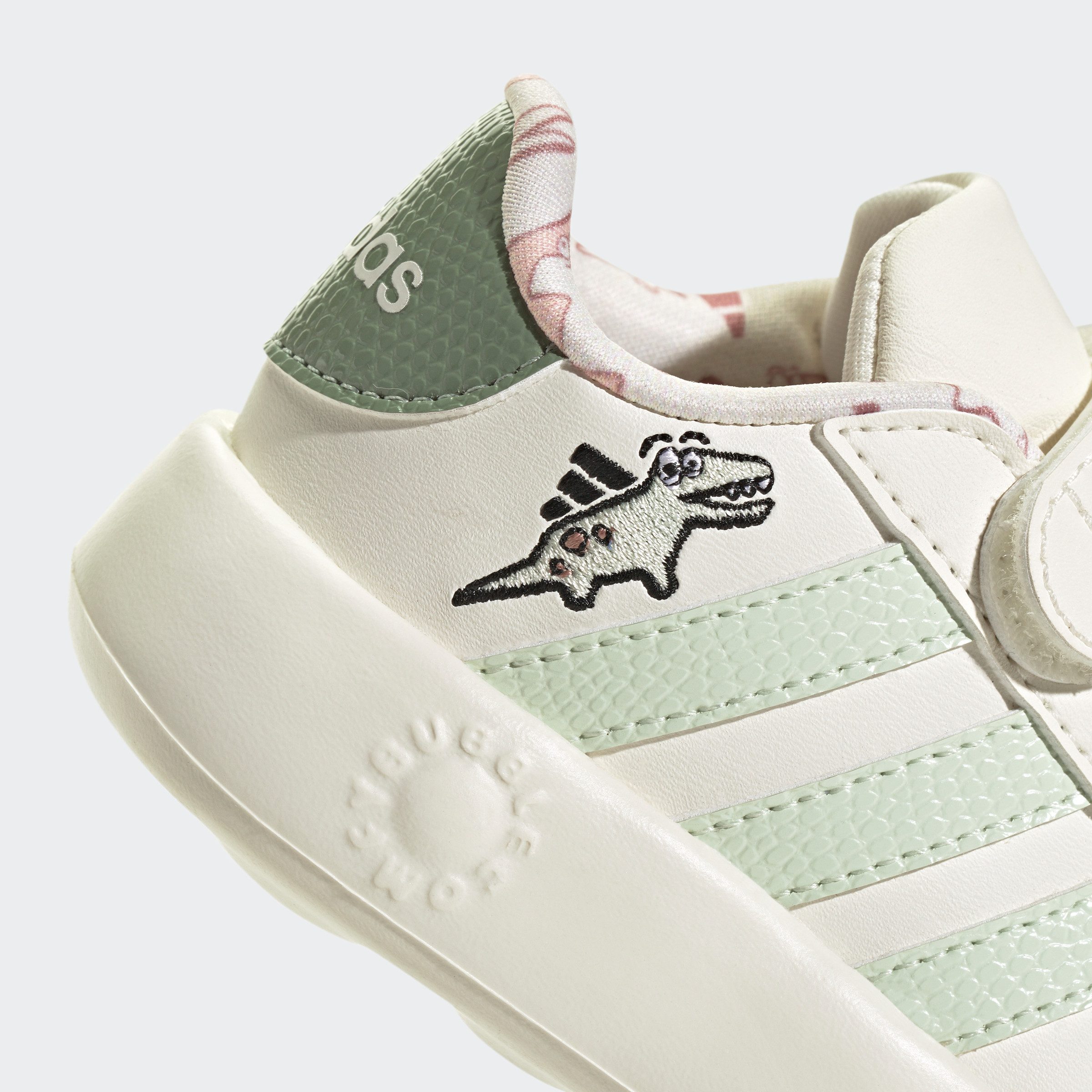 adidas Sportswear Klittenbandschoenen DINO GRAND COURT 2.0 KIDS Design geïnspireerd op de adidas Superstar, voor kinderen