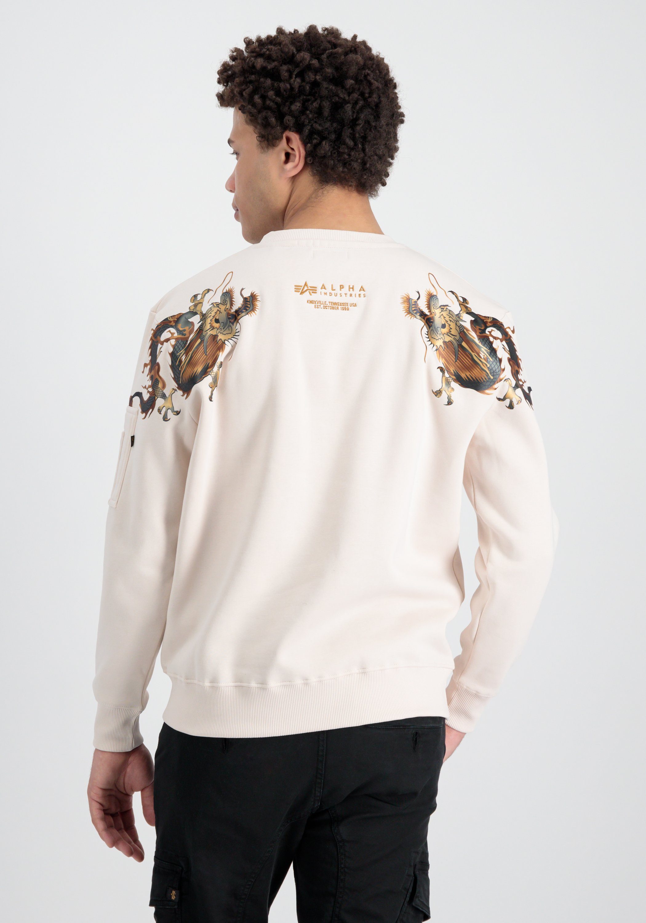 Alpha Industries Sweater Alpha Industries Men - Sweatshirts Dragon EMB Sweater