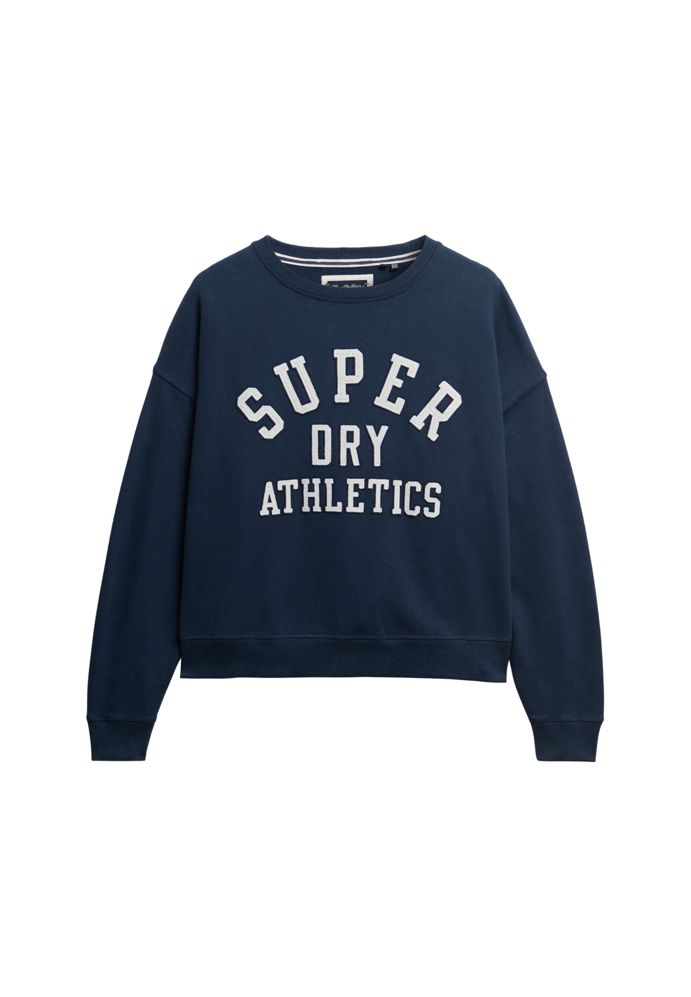 Superdry Sweatshirt Ath Ess Relaxed Applique Crew
