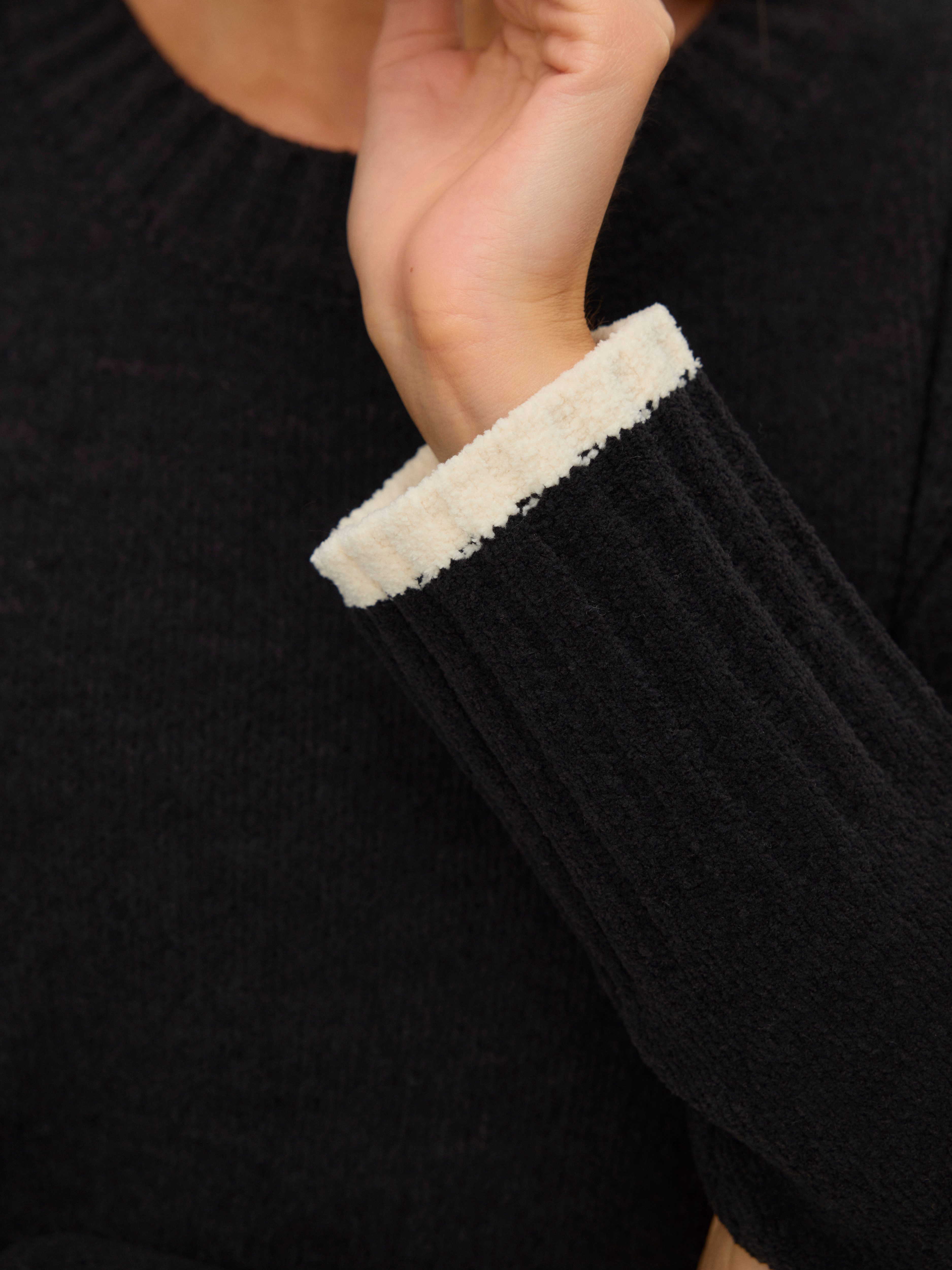 Vero Moda Gebreide trui VMSHADOW LS O-NECK PULLOVER BOO