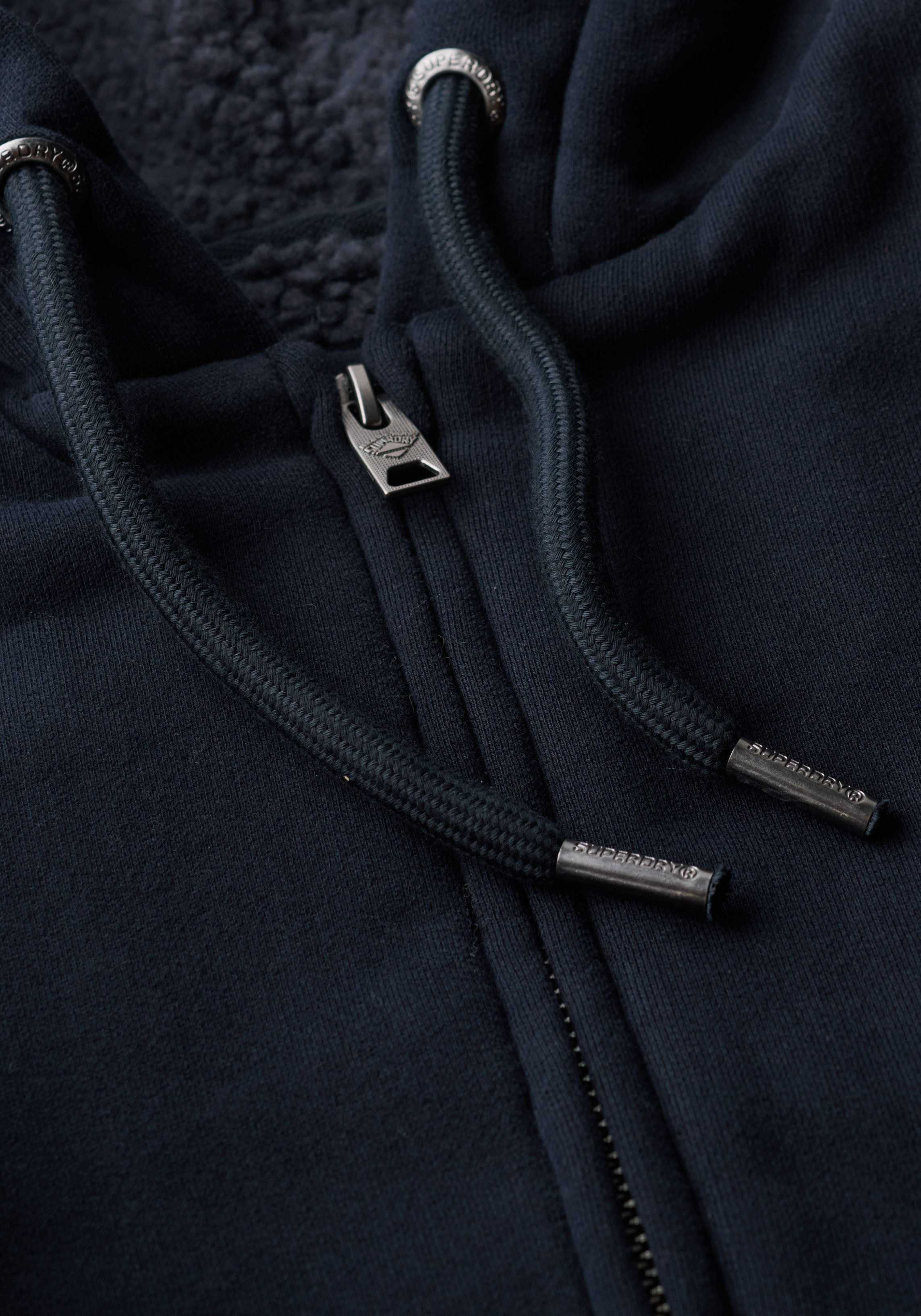 Superdry Capuchonsweatvest Borg Lined Ziphood