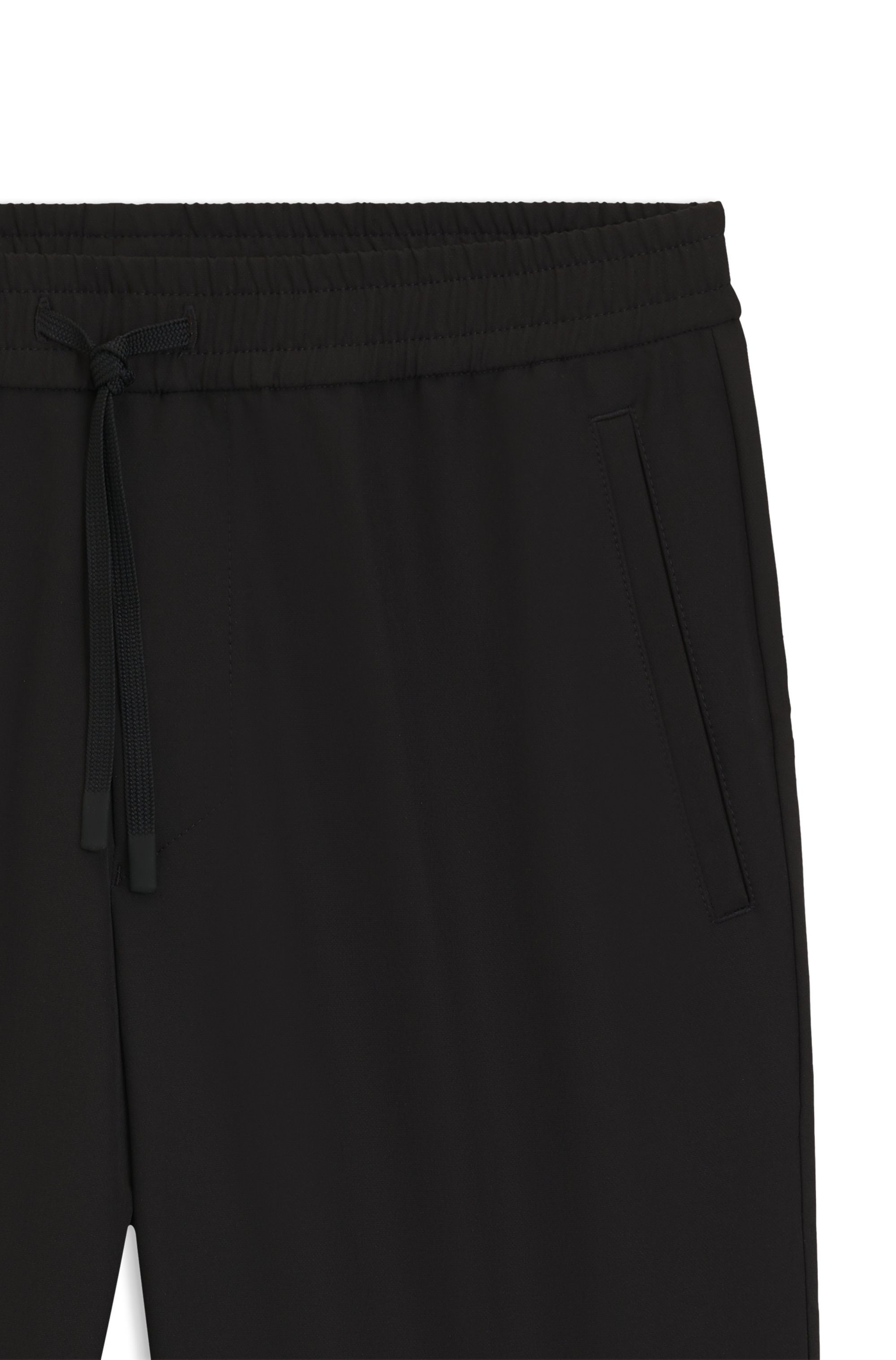 BOSS GREEN Stretchbroek T_Flex met elastische band en rijgkoord