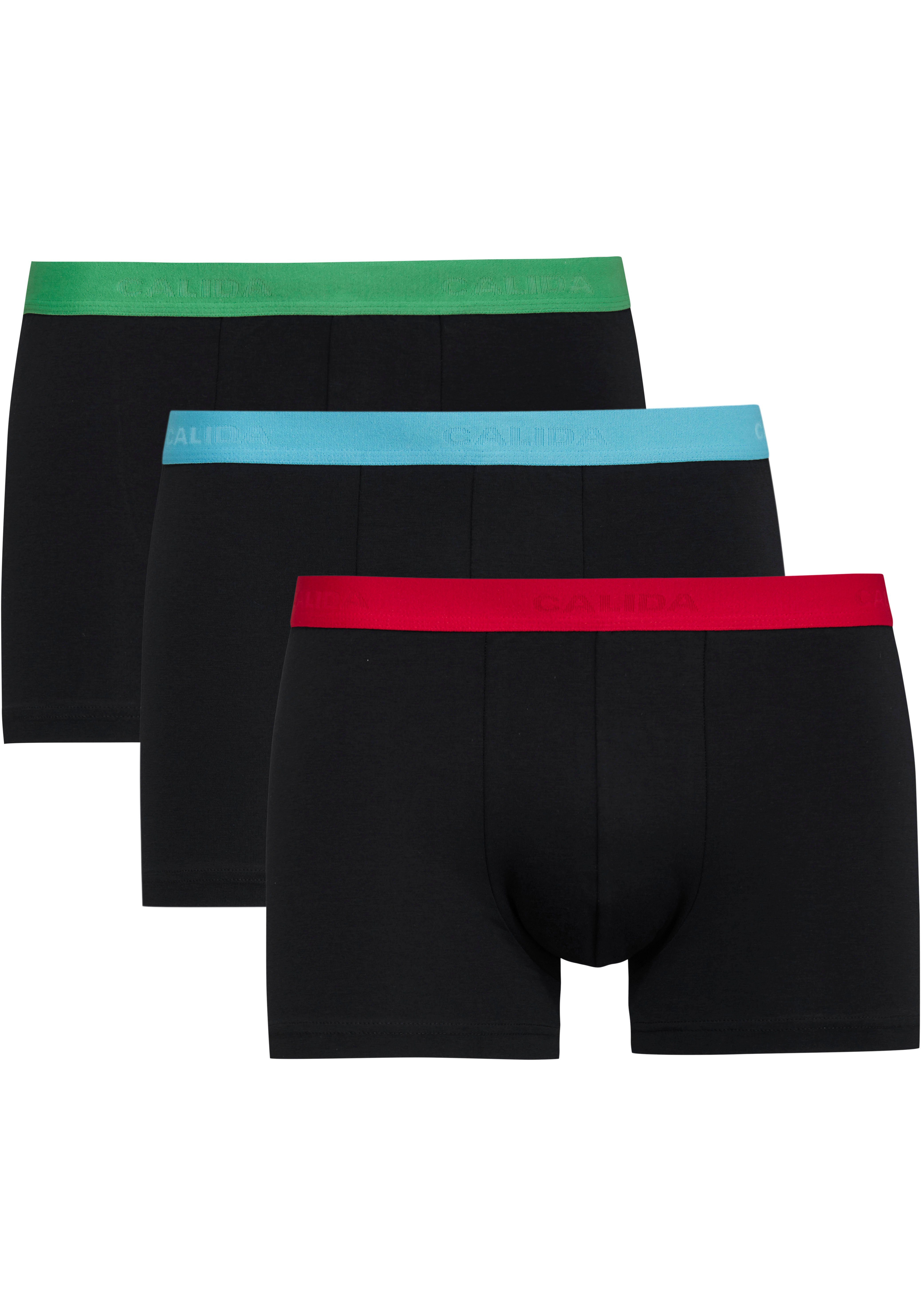 CALIDA Boxershort Natural Benefit met vormvaste single jersey-kwaliteit (3 stuks)