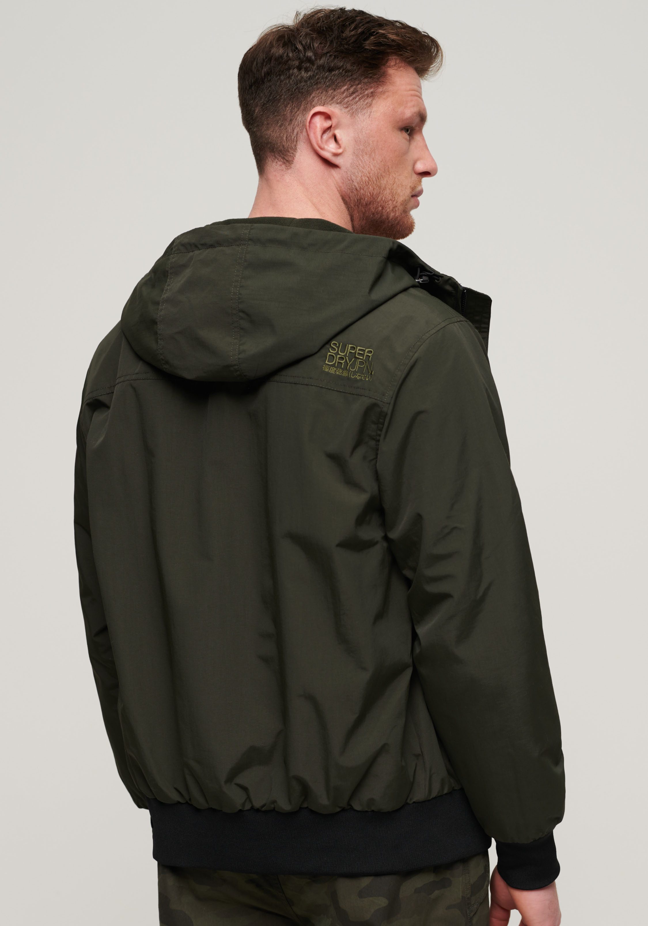 Superdry Bomberjack SURPLUS NYLON HOODED BOMBER