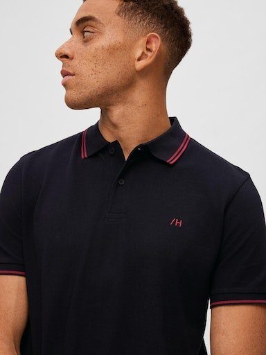 SELECTED HOMME Poloshirt SLHDANTE SPORT SS POLO NOOS