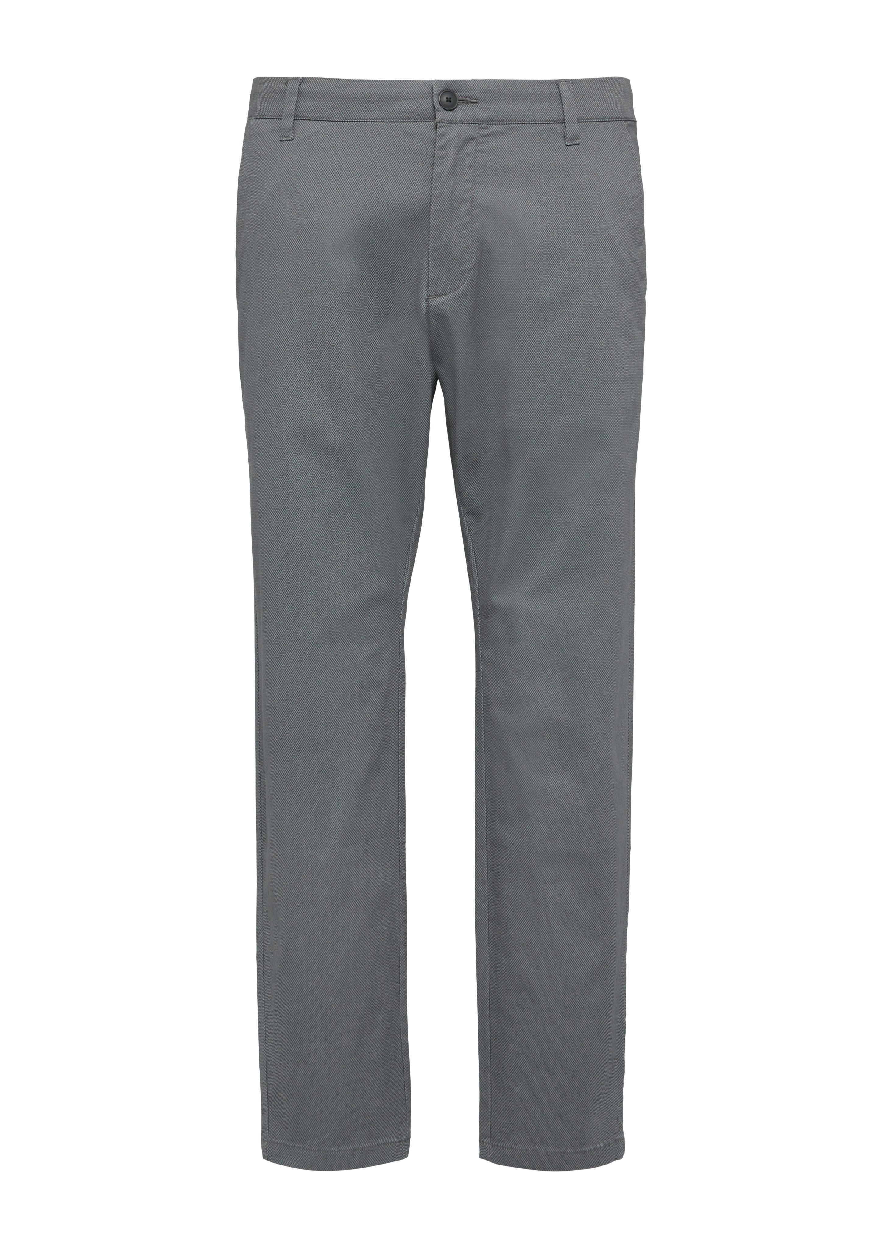 s.Oliver Stoffen broek met een ritssluiting