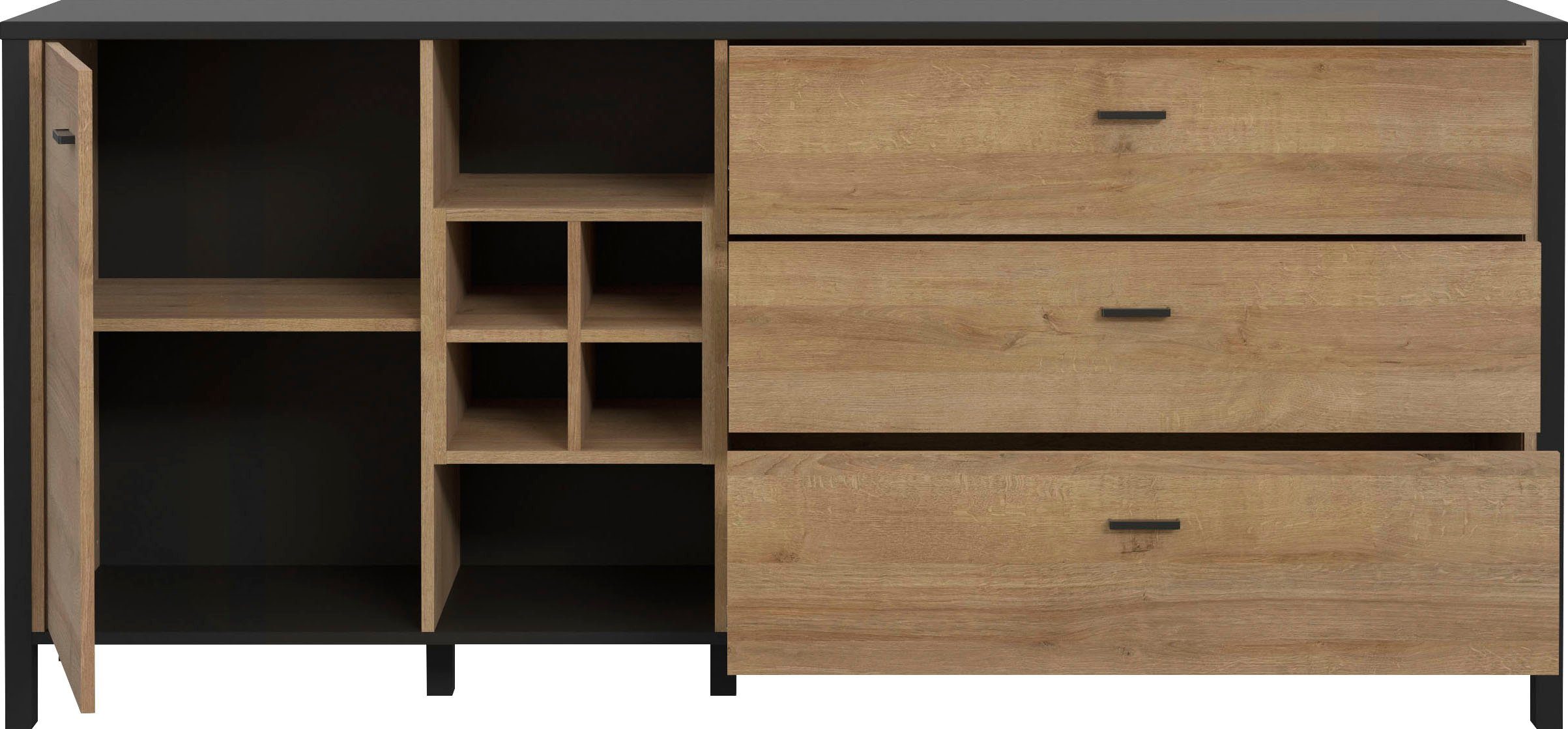 FORTE Dressoir High Rock Breedte ca. 186 cm