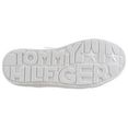 tommy hilfiger sneakers kobe met logo opzij wit