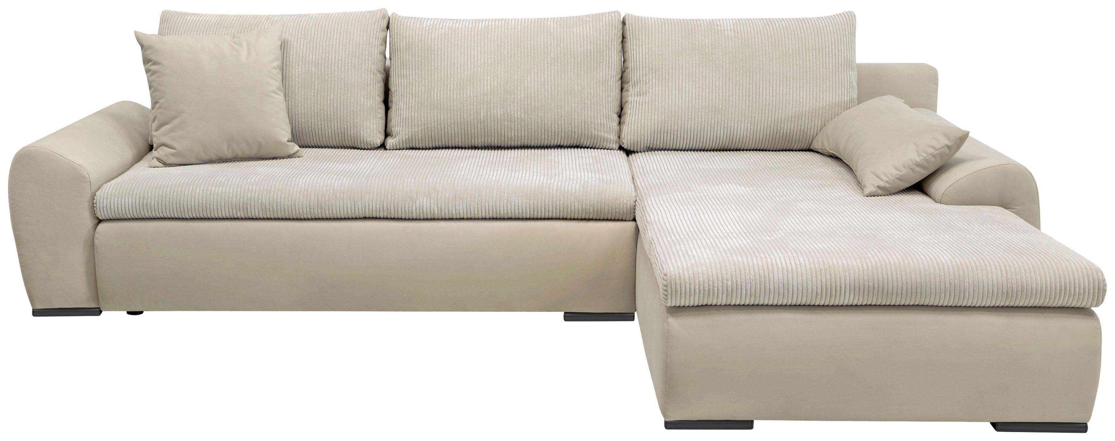 Home affaire Hoekbank Win, L-vorm, breedte 285cm