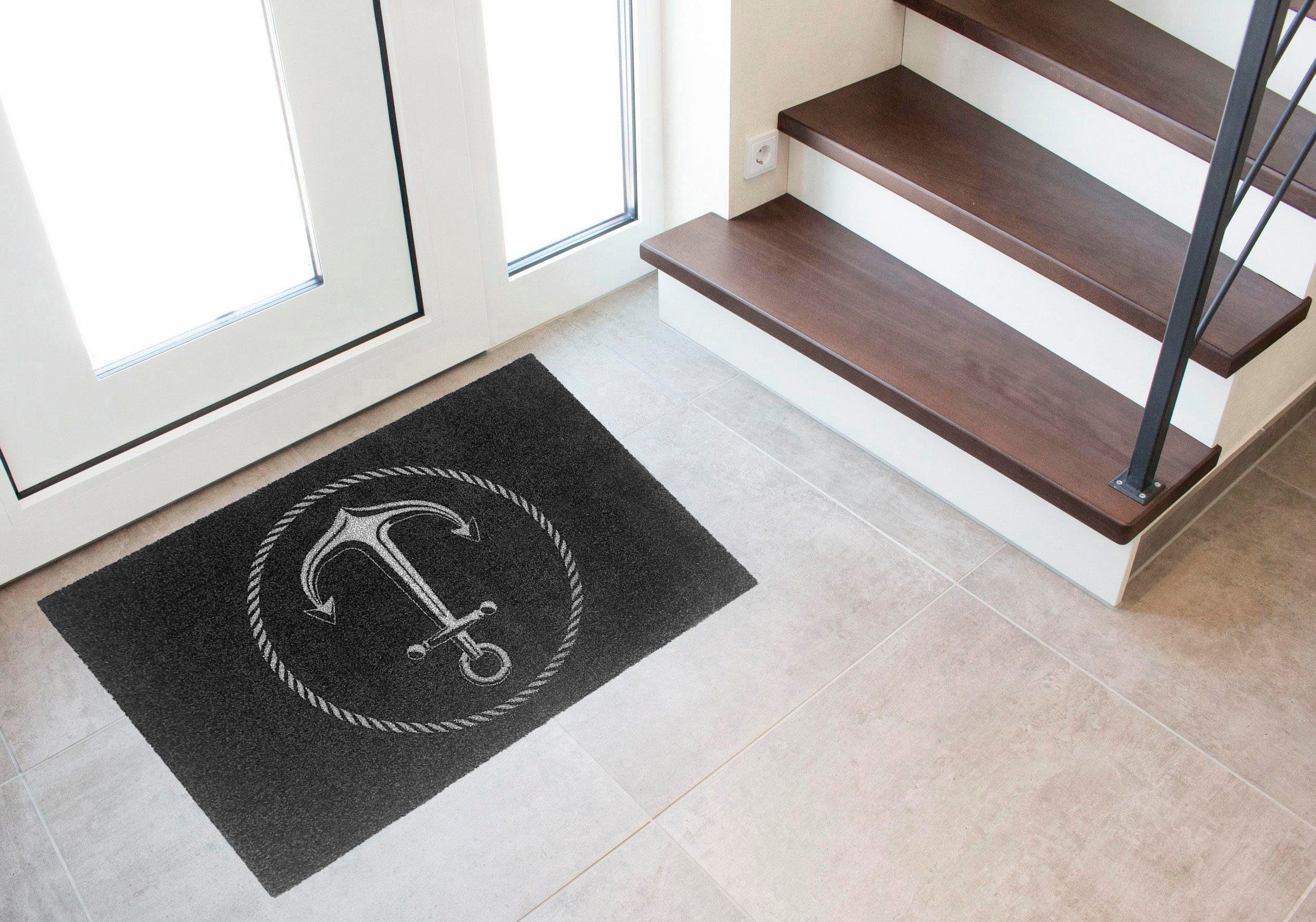 my home Mat Anker Inloopmat, antislip, geschikt voor binnen en buiten, wasbaar