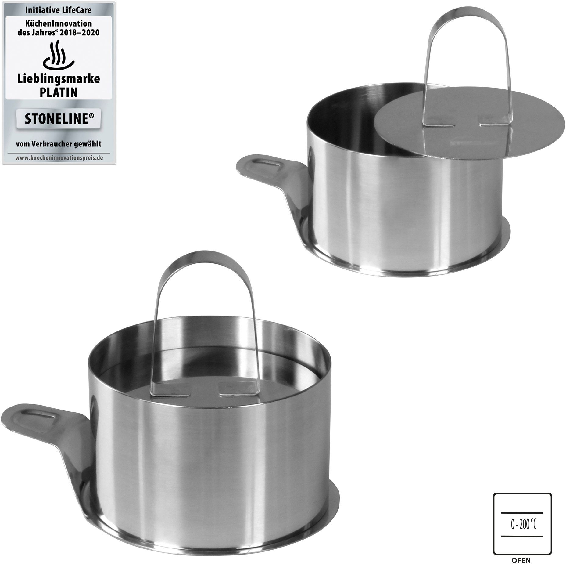 STONELINE Ringvorm rond (set, 8-delig)