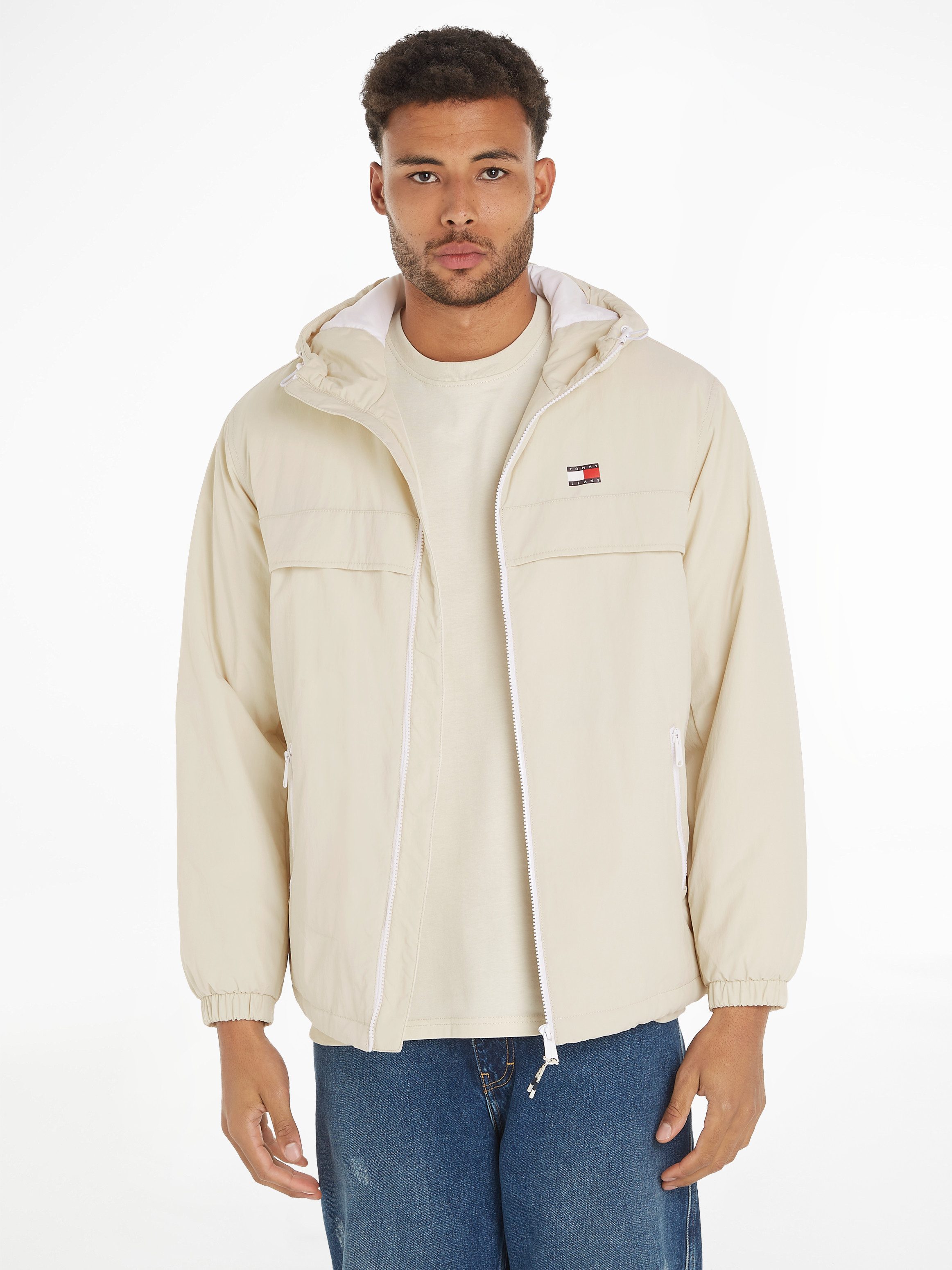 TOMMY JEANS Outdoorjack TJM PADDED SOLID CHICAGO EXT