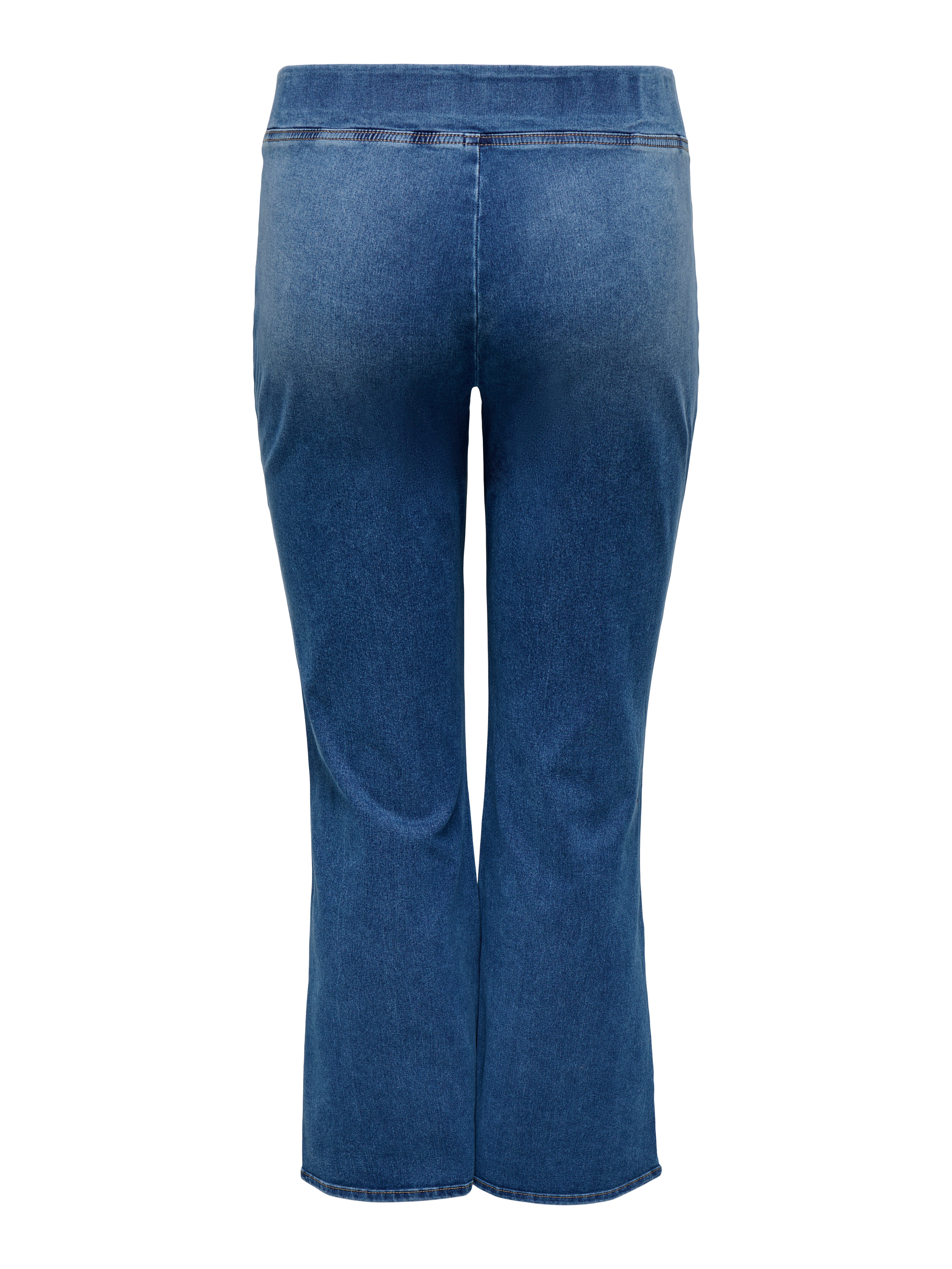 ONLY CARMAKOMA Jeanslegging CARROYAL MID WAIST FLARED LEGGING