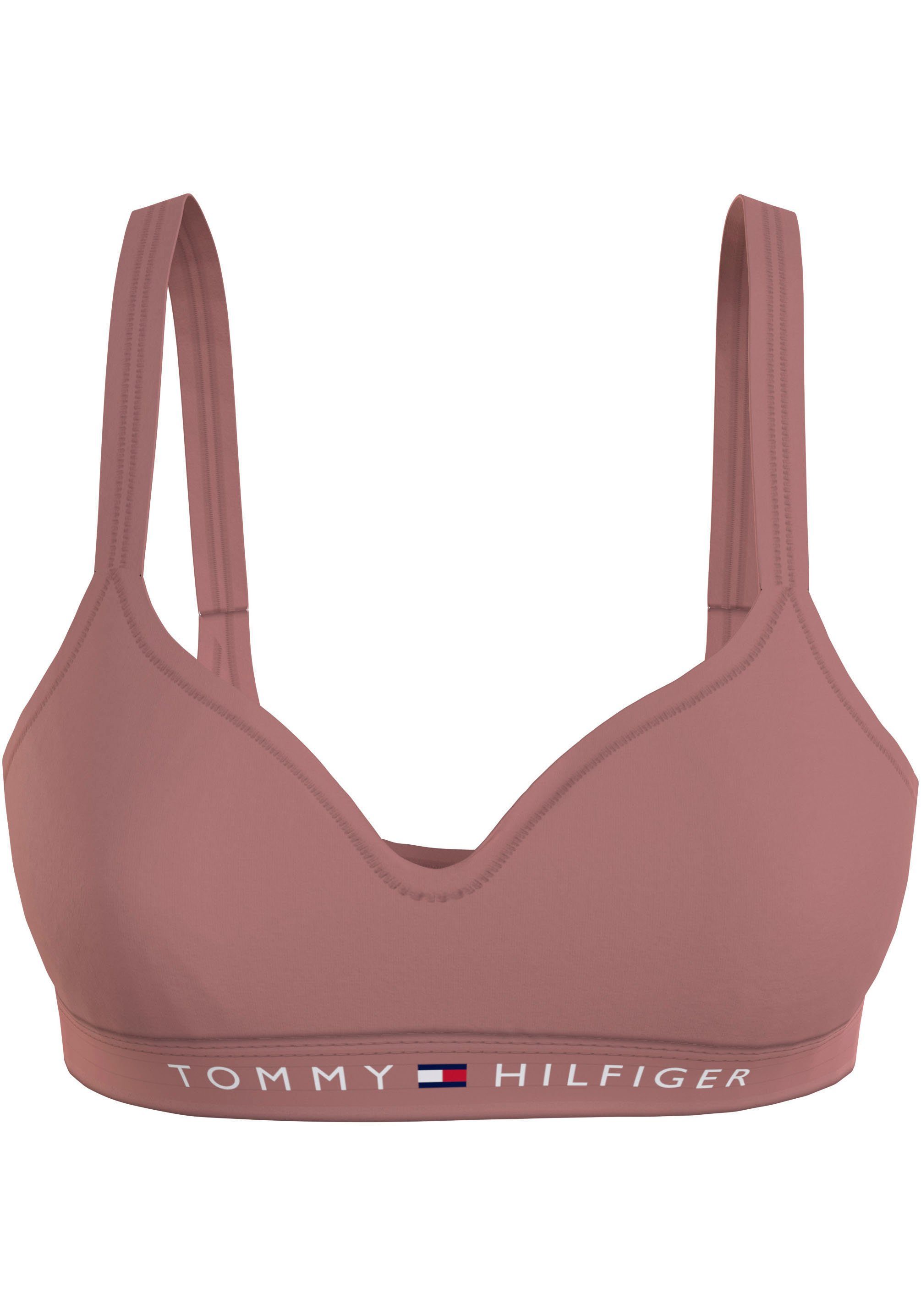 Tommy Hilfiger Underwear Bralette-bh BRALETTE LIFT (EXT SIZES) met modieuze tailleband met logo