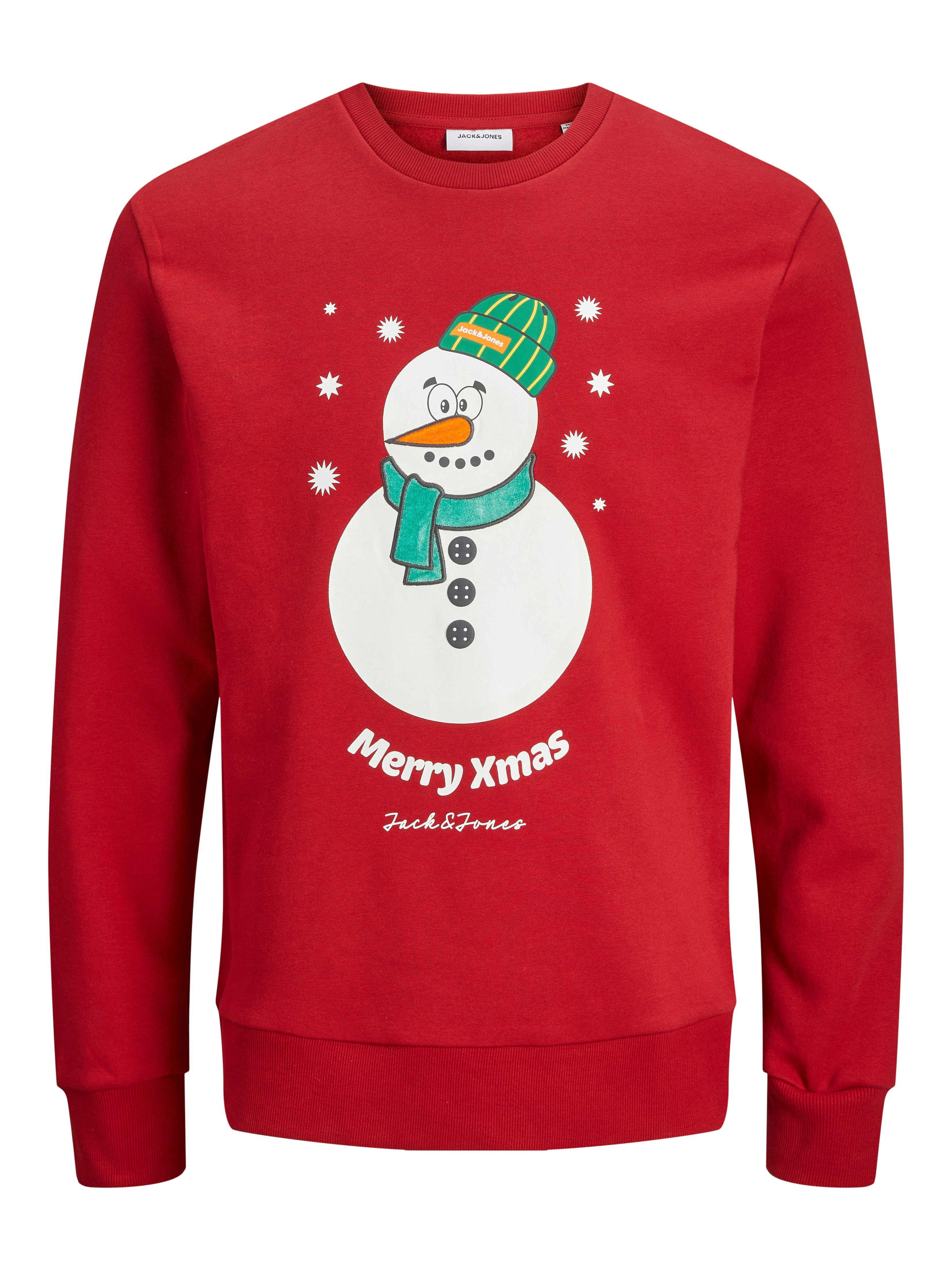 Jack & Jones Sweatshirt JJXMAS JOLLY SWEAT CREW NECK