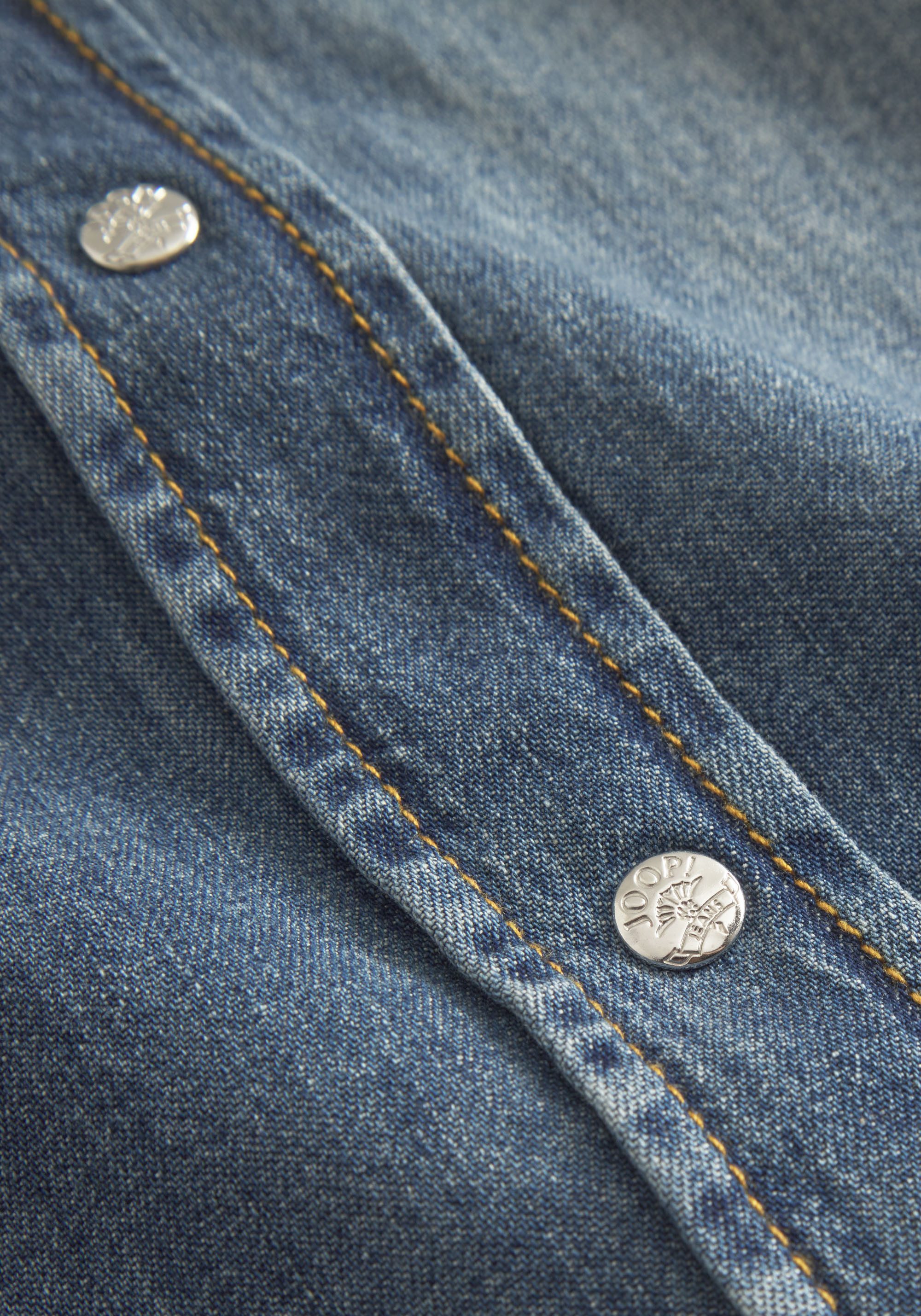 Joop Jeans jurk Nele Met een ronde hals
