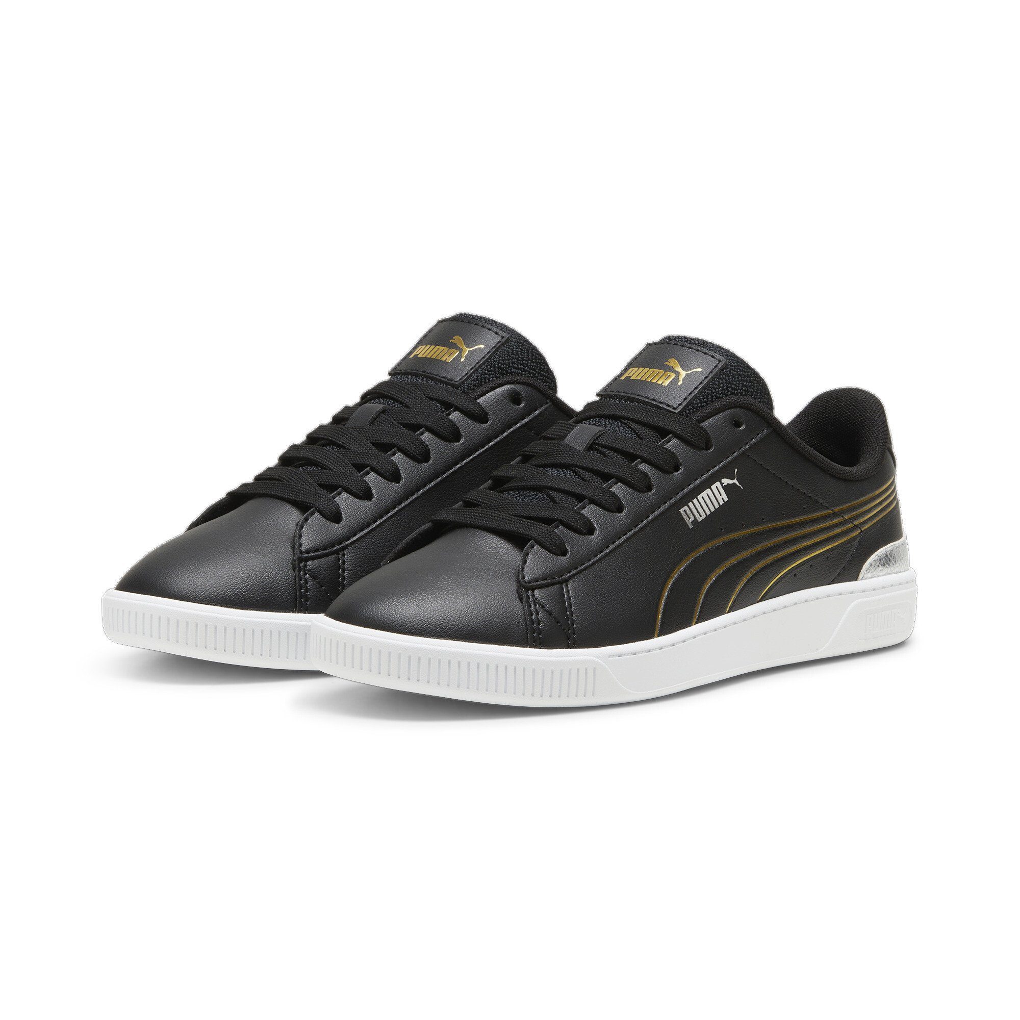 PUMA Sneakers VIKKY V3 METALLIC SHINE dames schoenen maat 37 EU zwart