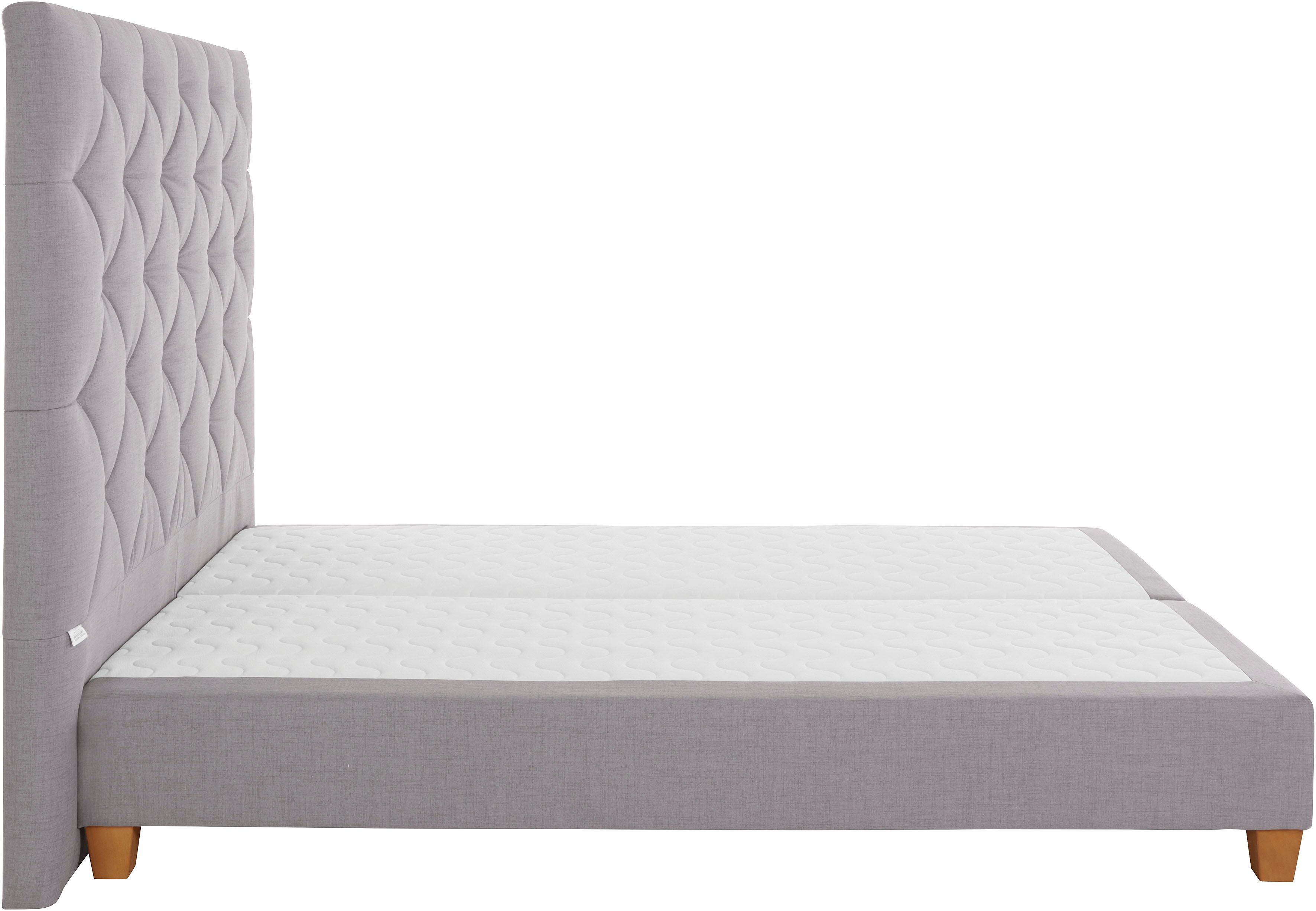 Guido Maria Kretschmer Home&Living Boxspring Harmones hoog in 3 breedten, hardheid ook gemengd met elk 1 matras in h2 en h3