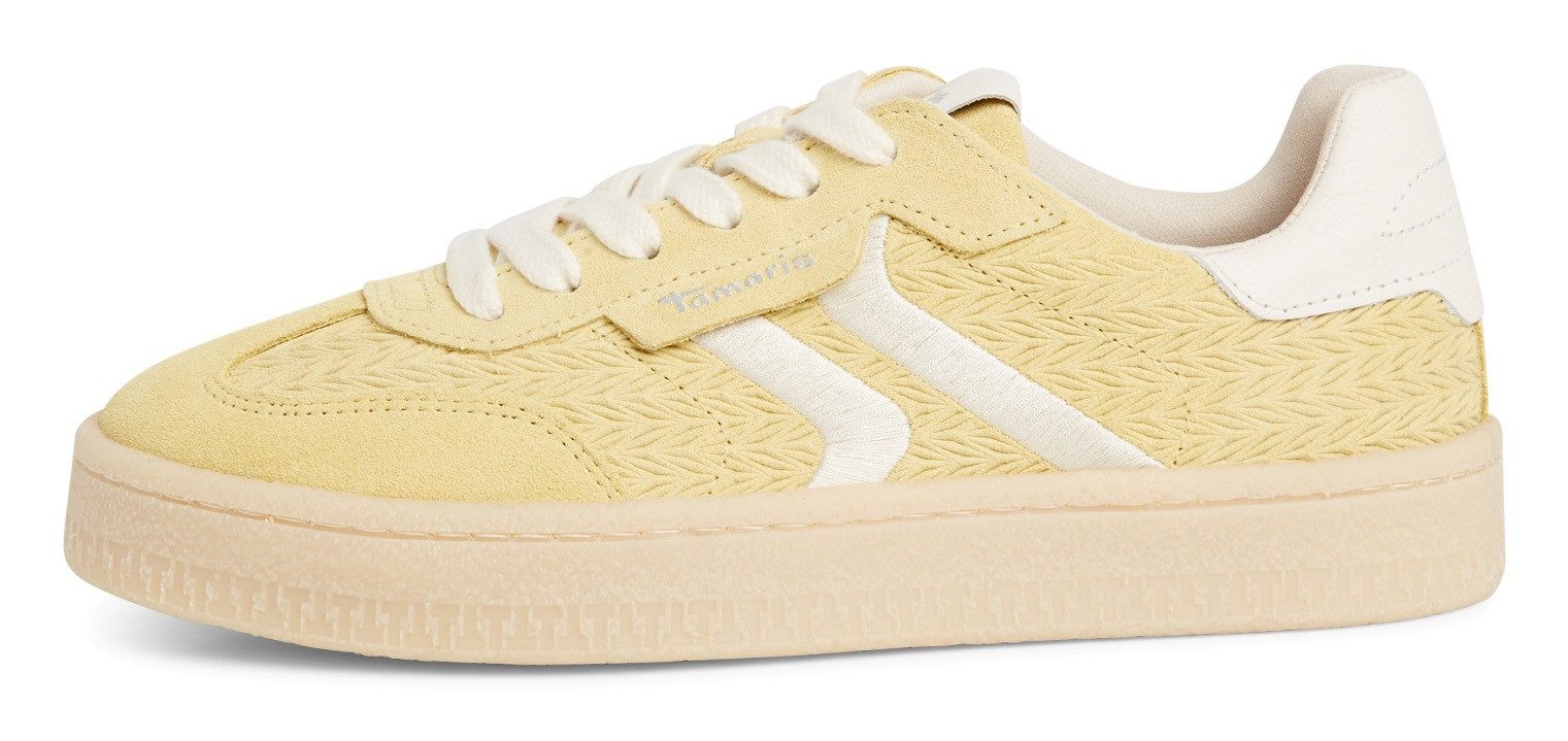 Tamaris Plateausneakers , vrijetijdsschoen, halfschoen, veterschoen met gepolsterde schacht