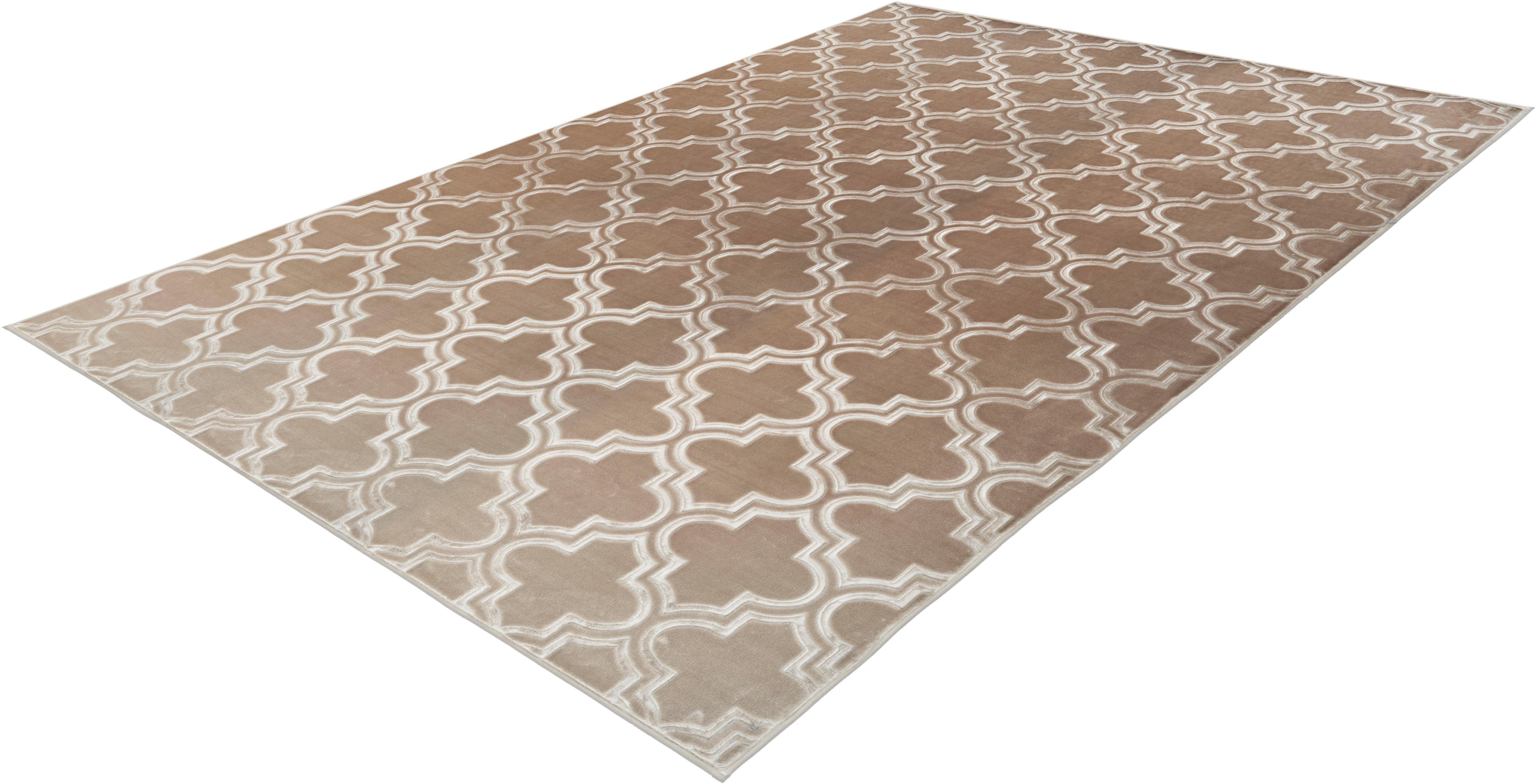 my home Vloerkleed Triana 3d-design, geometrisch & modern design, korte pool, behaaglijk
