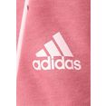 adidas performance hoodie essentials giant logo hoodie roze
