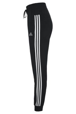 adidas performance sportbroek essentials single jersey 3 strepen broek zwart