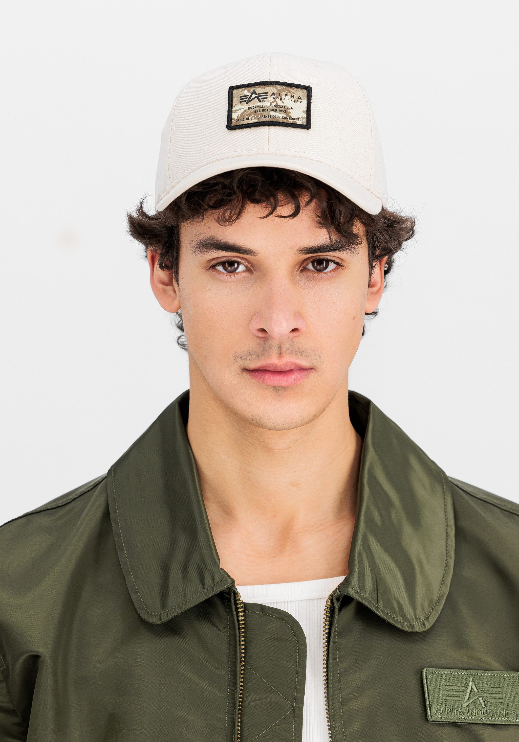 Alpha Industries Baseball pet Crew Camo Cap