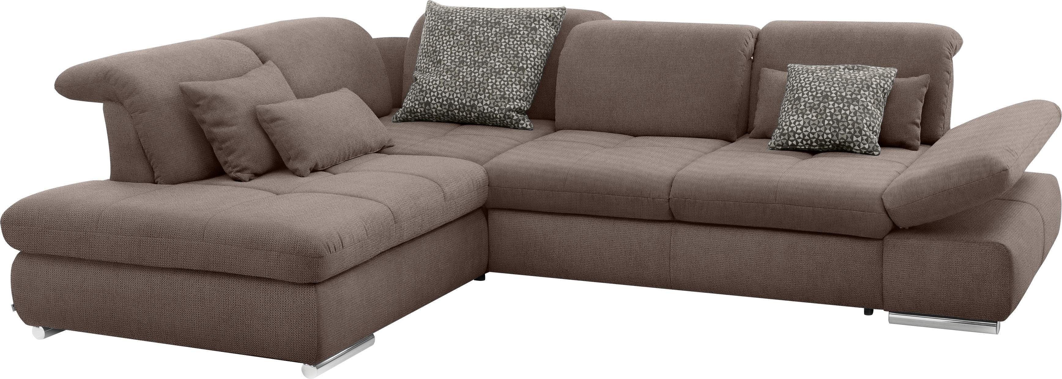 set one by Musterring Hoekbank SO 4100 met comfortabele pocketvering en hoofdeindeverstelling,