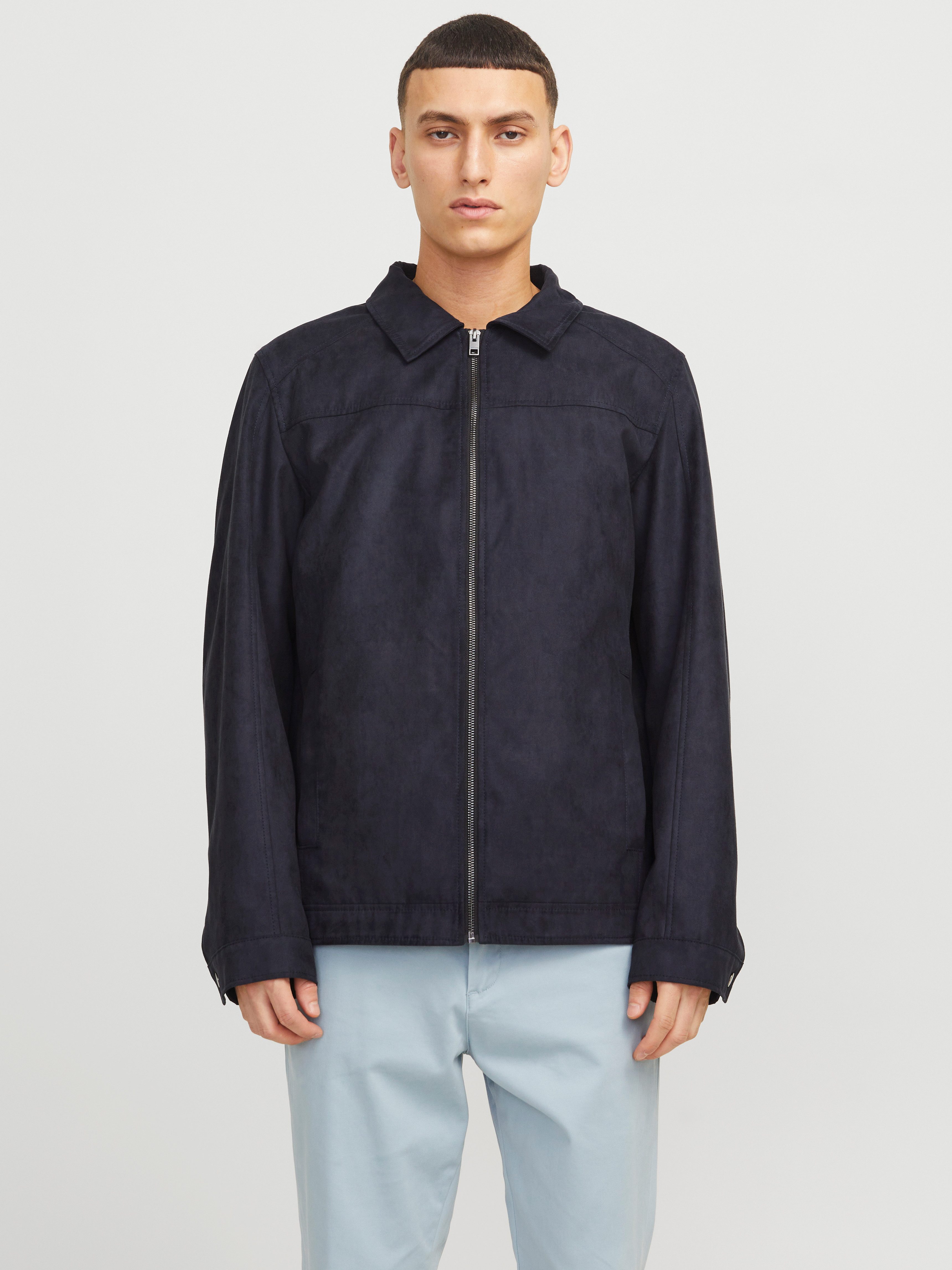 Jack & Jones Overhemdjasje JJEDYLAN SHACKET NOOS heren overshirts maat XS zwart