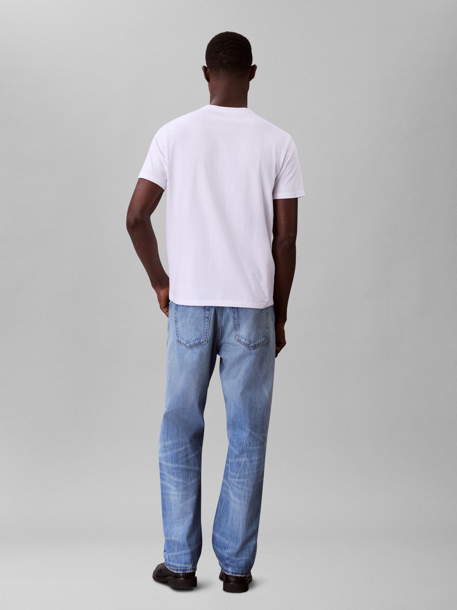Calvin Klein T-shirt SS GLITCHED LOGO EU CLASSIC TEE