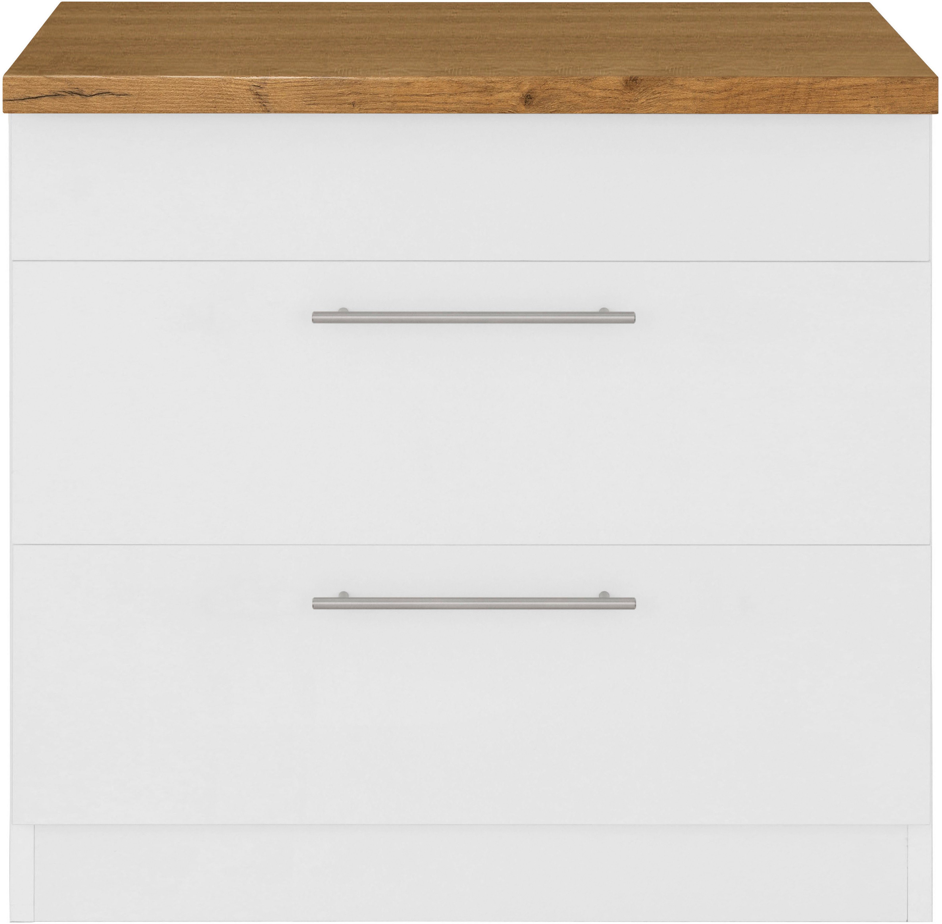 wiho Küchen Ombouwkast voor fornuis Unna 90 cm breed