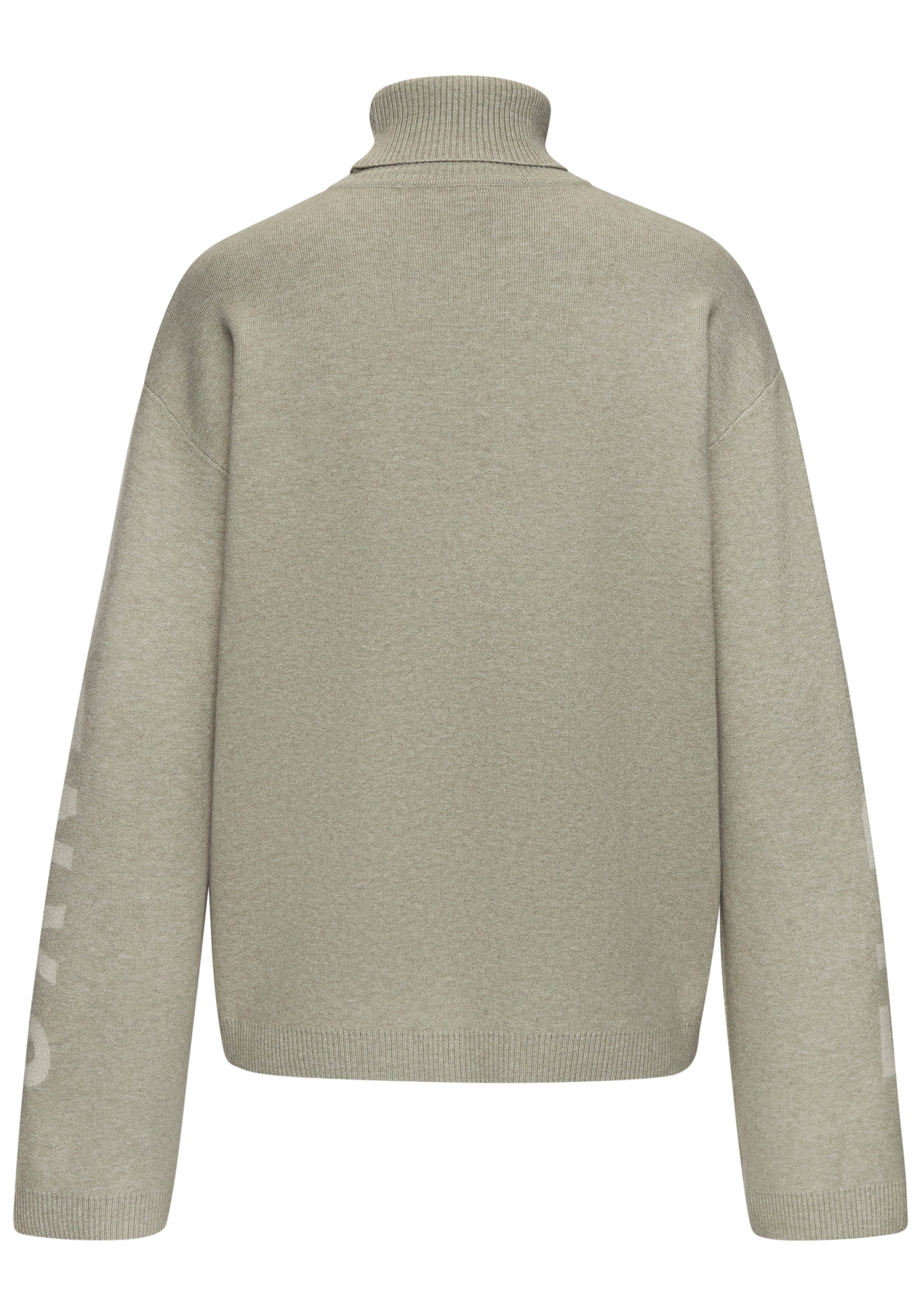 Elbsand Sweater Coltrui van zachte brei, loungewear