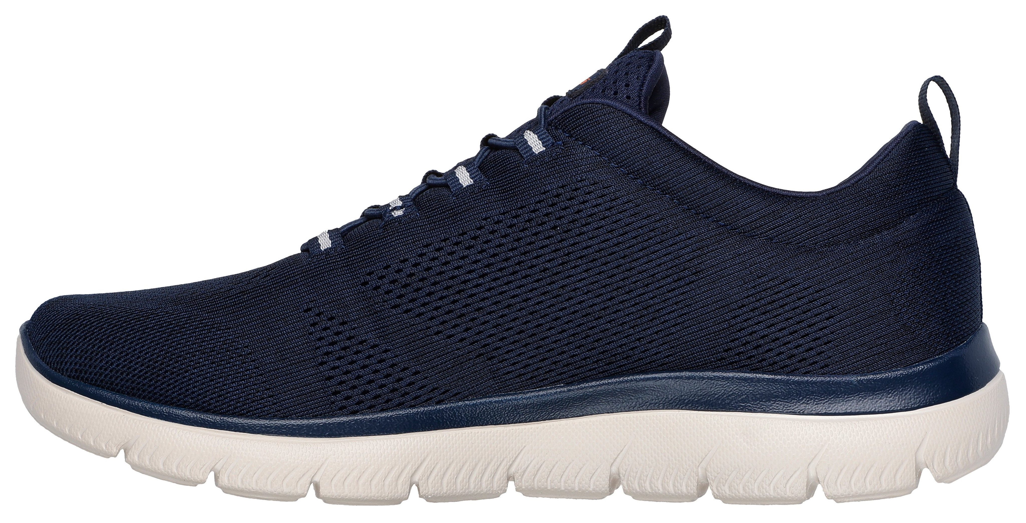 Skechers Slip-on sneakers Summits Vrijetijdsschoen, slipper, comfortschoen met elastiek om in te stappen