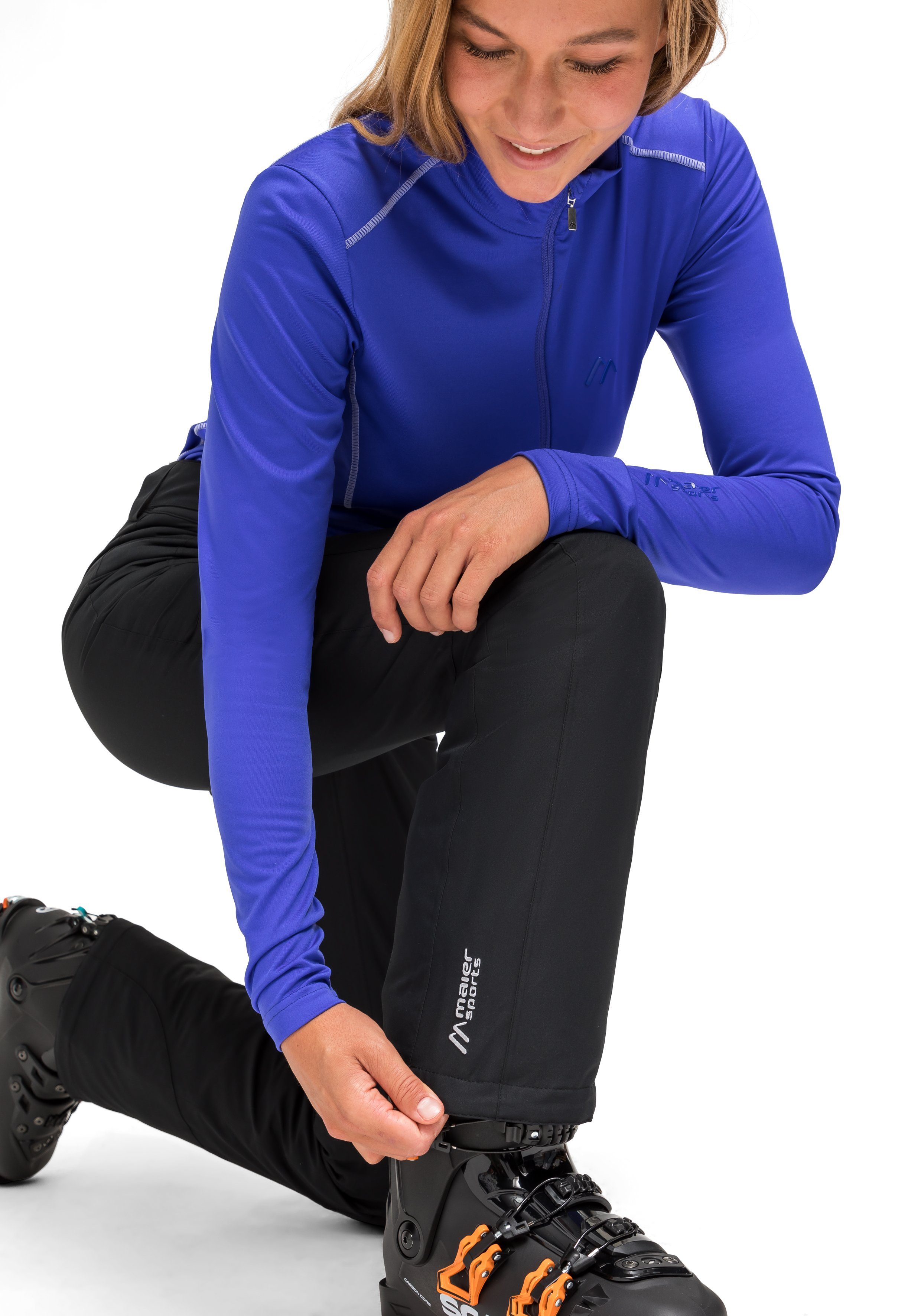 Maier Sports Skibroek BEATE Dames sneeuwbroek, wind- en waterdicht, verstelbare tailleband, regular fit