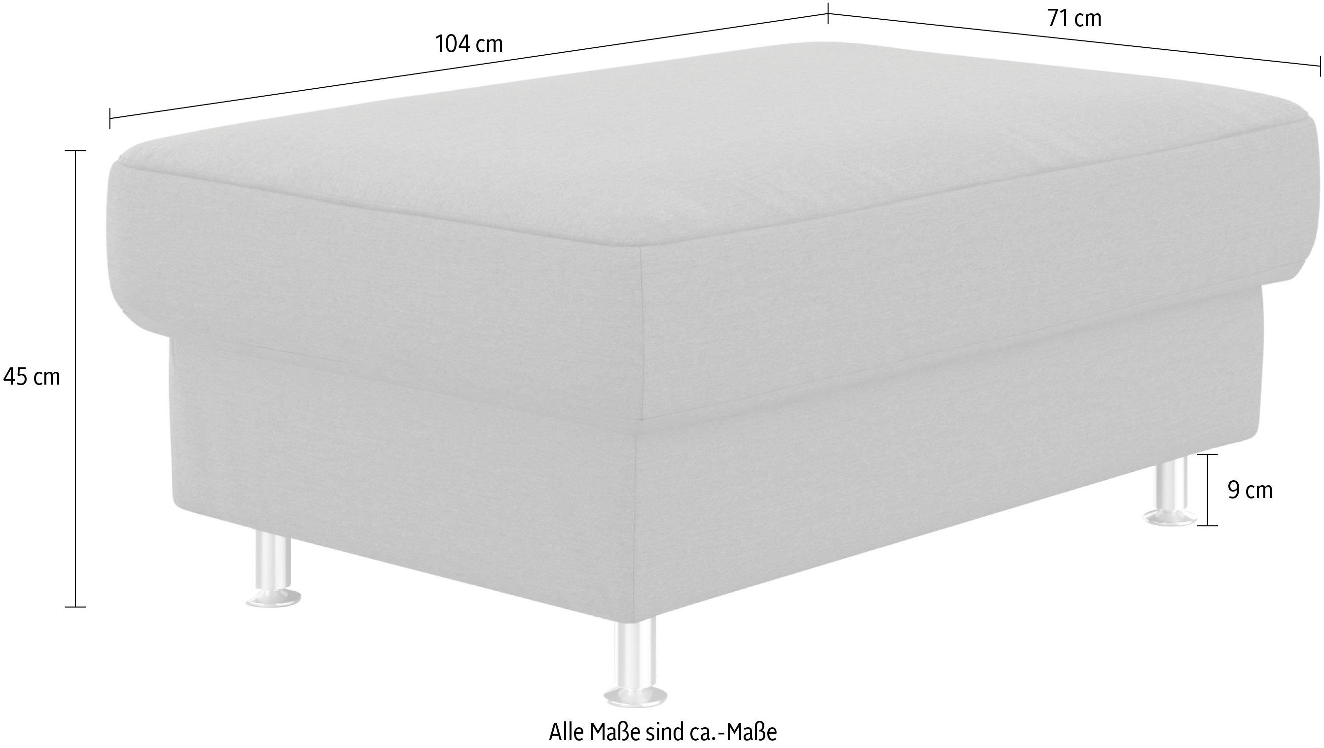 sit&more Hocker met bergruimte Apulia met bergruimte