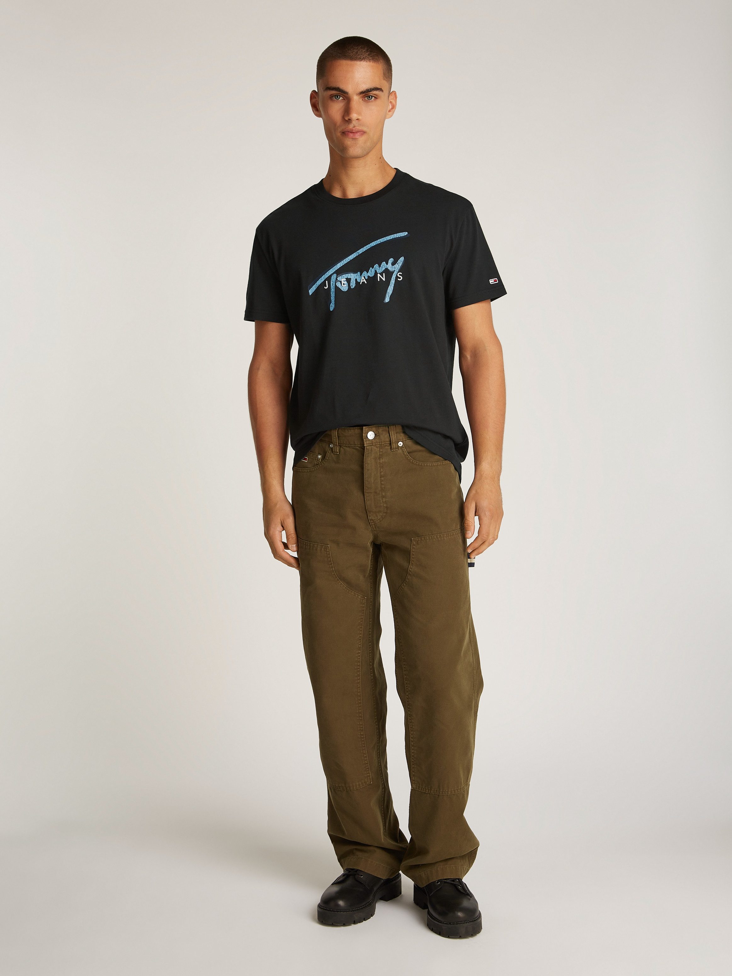 TOMMY JEANS T-shirt TJM REG RWB SIGNATURE TEE